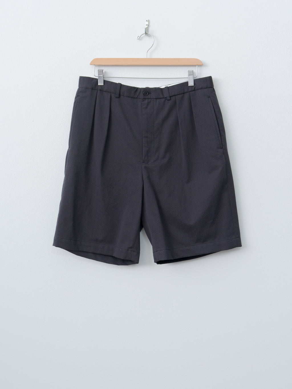 Organic Cotton Tencel Chino Shorts - Navy