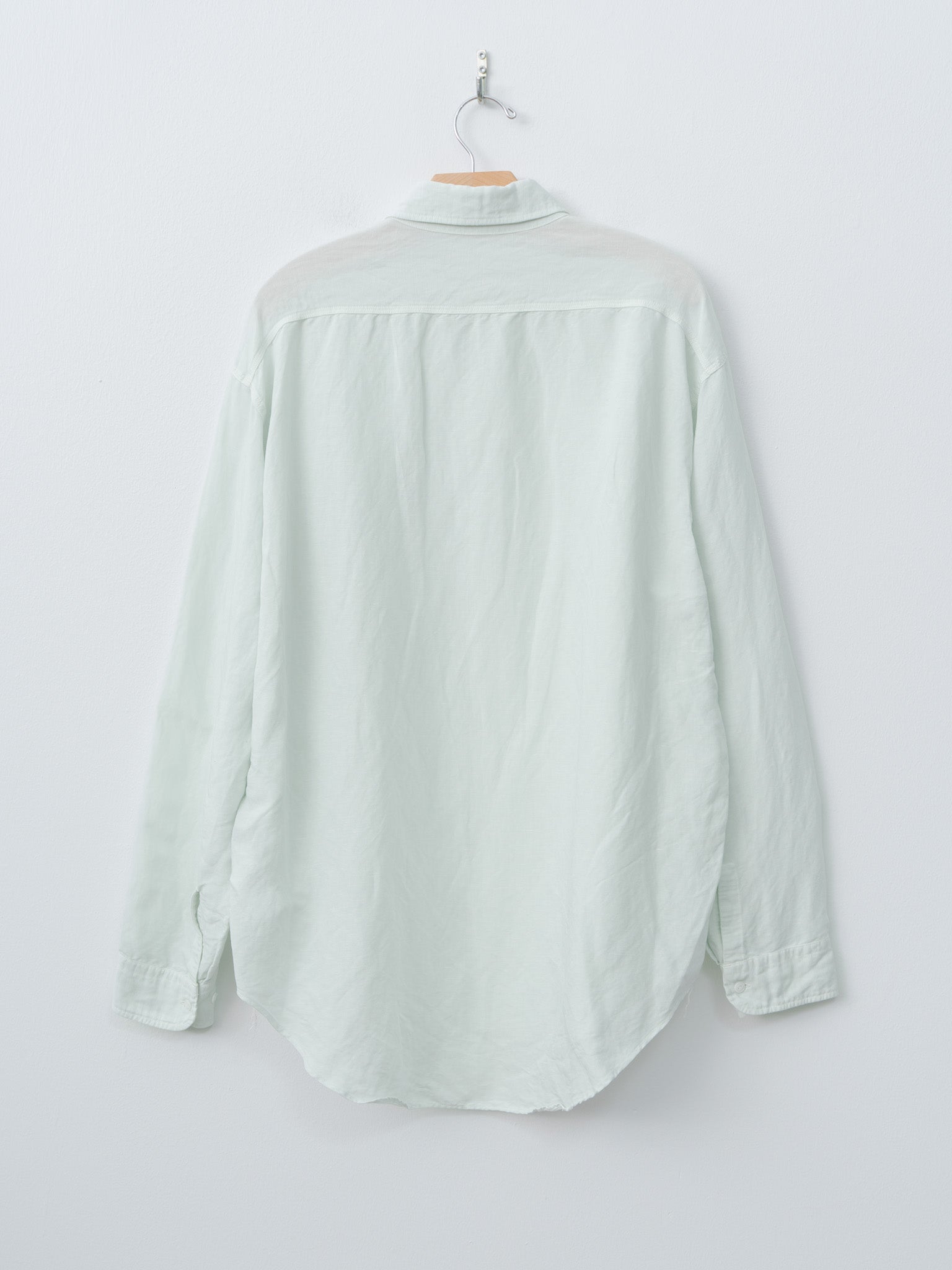 Namu Shop - Yleve Viscose Linen Shirt - Sax