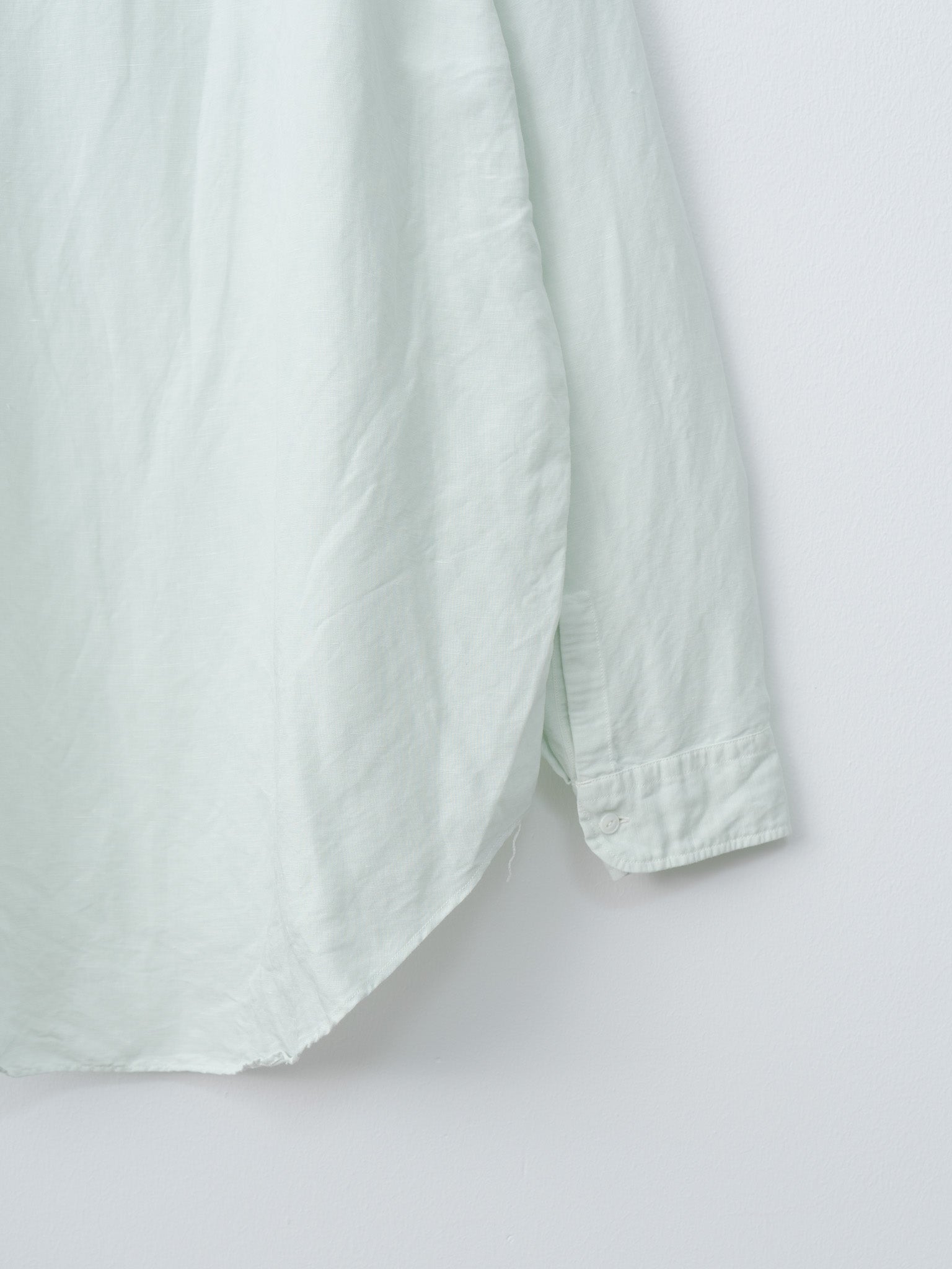 Namu Shop - Yleve Viscose Linen Shirt - Sax