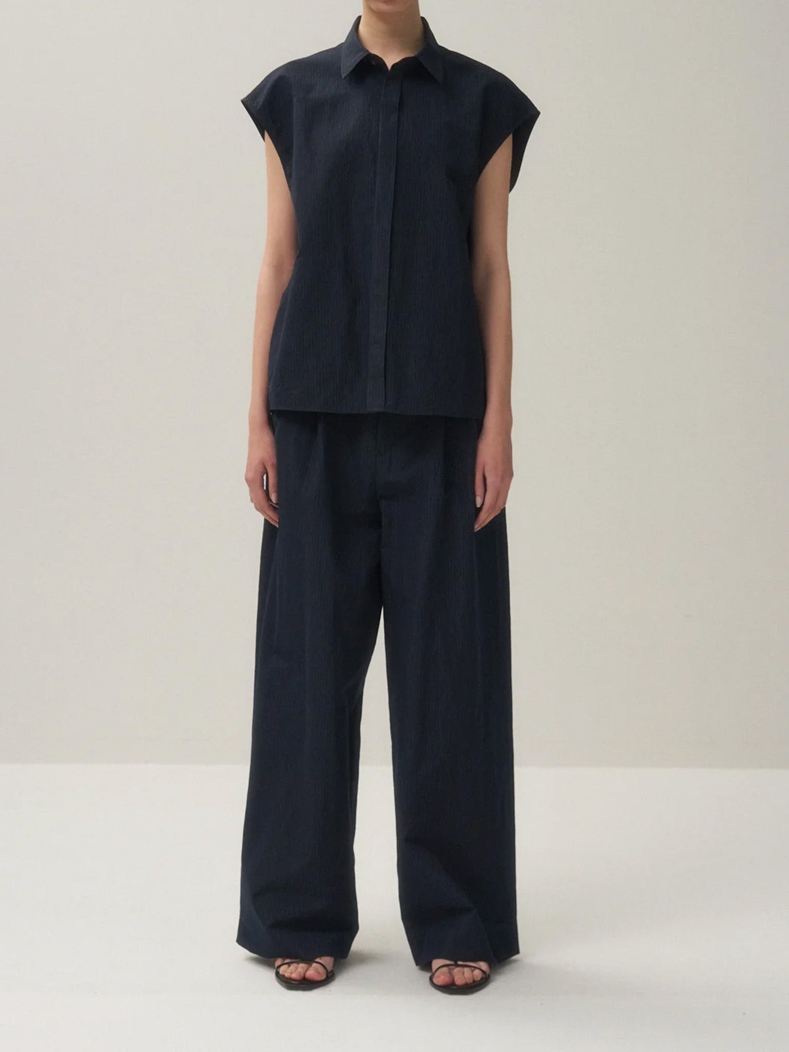 値下げ不可　美品silk linen shantung pajama pants Gaono Women Pajama Pants Silk Satin Pajama Bottom Solid