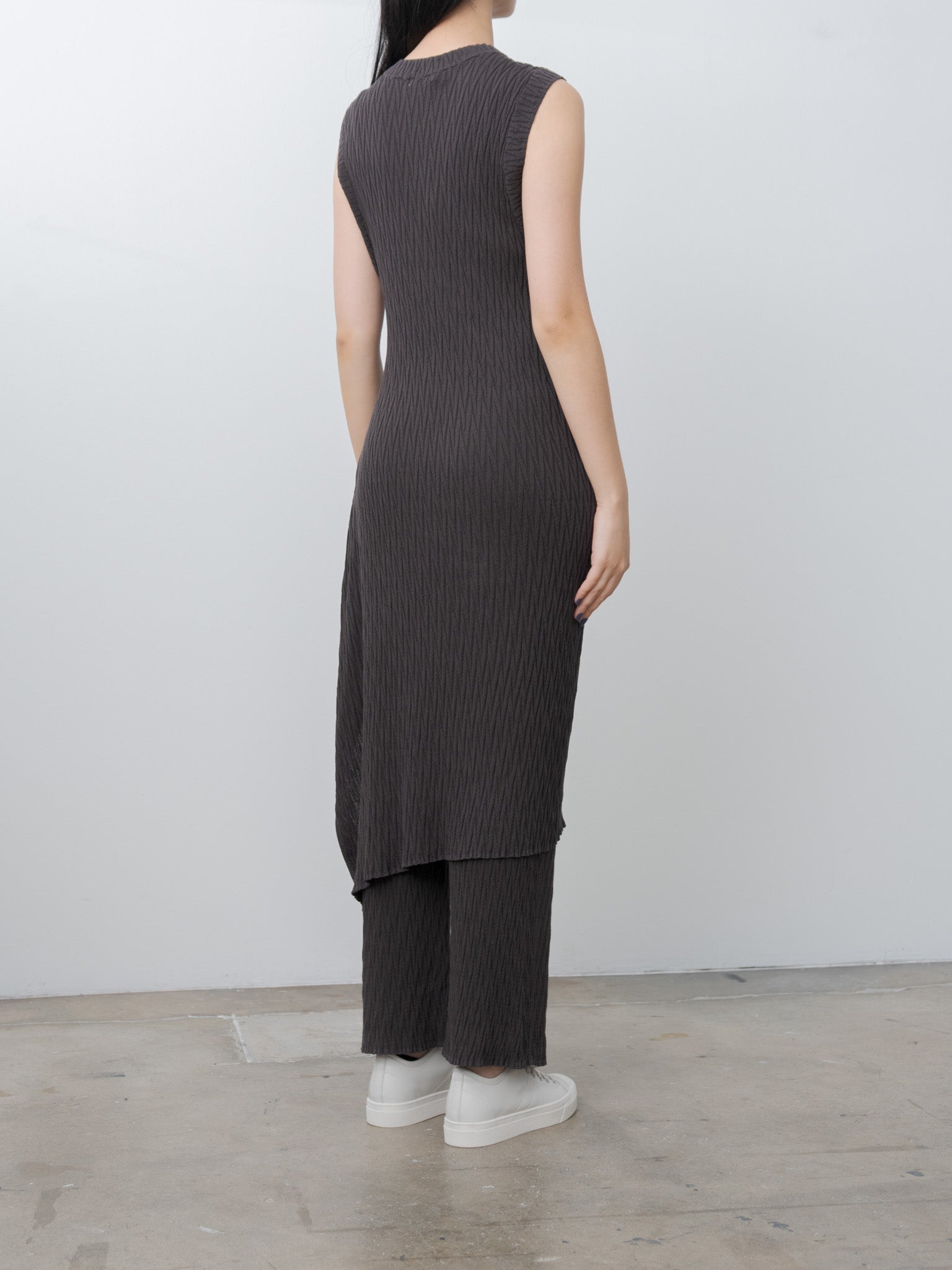 cotton ribbed dress Cashmere Long Sleeve Crew Midi in Crushed Berry Purple SIZE GUIDE JARBO RECOMMENDED SIZE 0 US 2 Cotton On Women's Ribbed Short-Sleeve