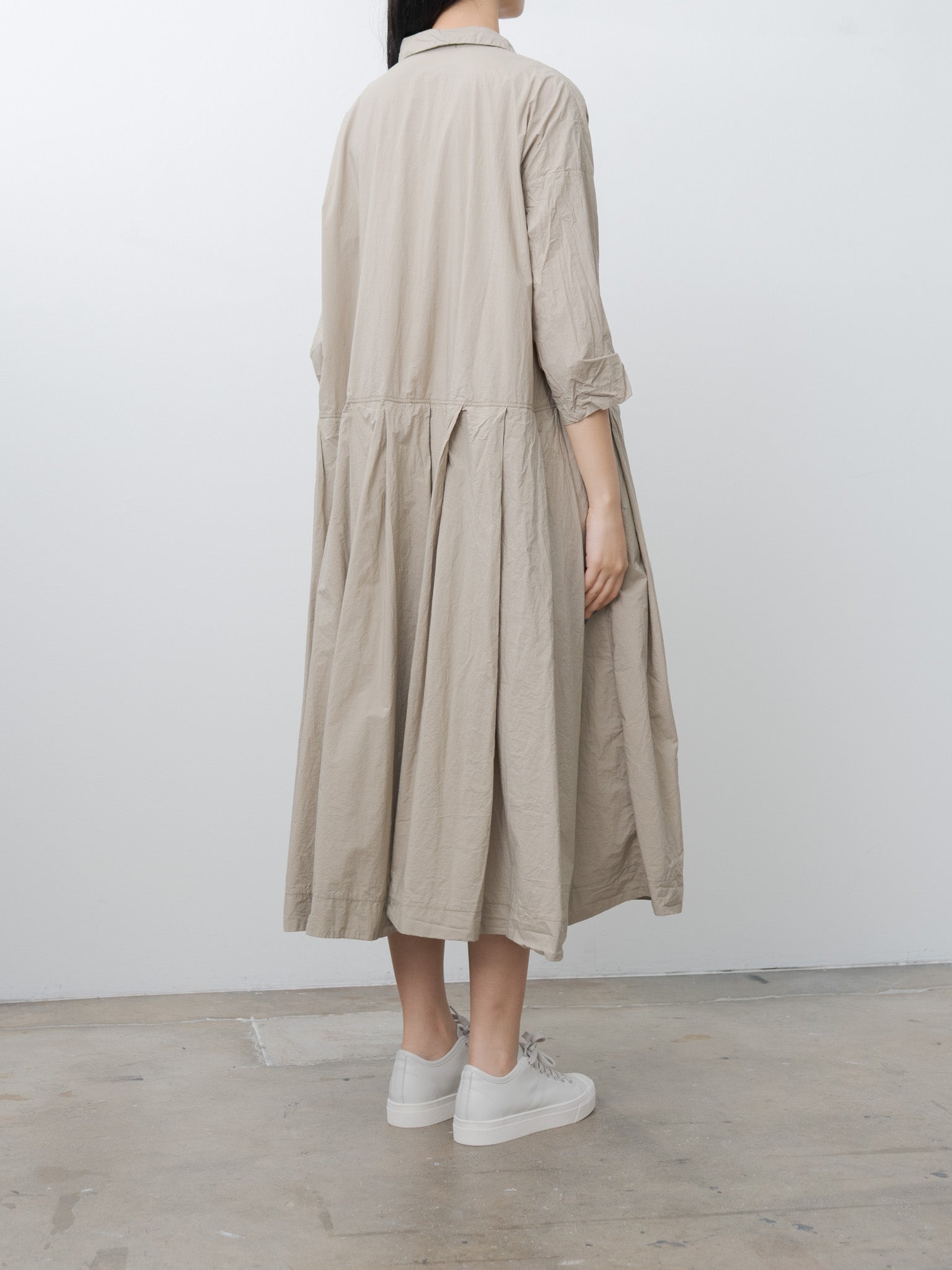 pleated collar dress Ivana