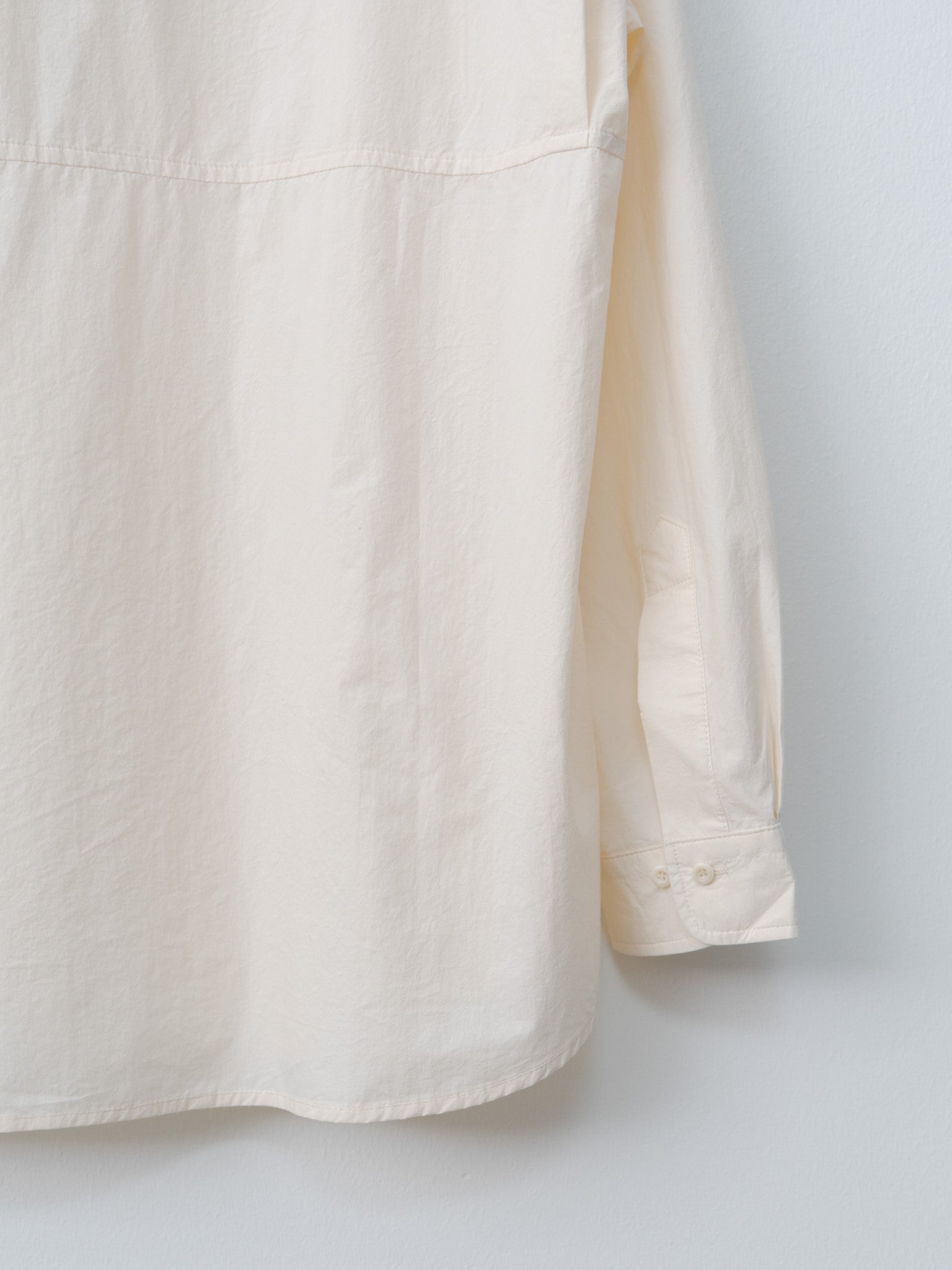 Namu Shop - Document Pocket Relaxed Shirt - Ivory