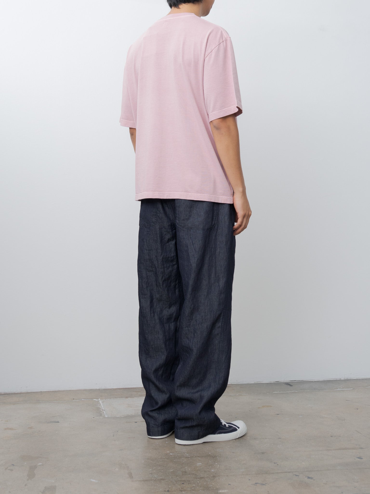 Namu Shop - Blurhms Classic Tee S/S Pocket Wide - Fade Sulfur Rose
