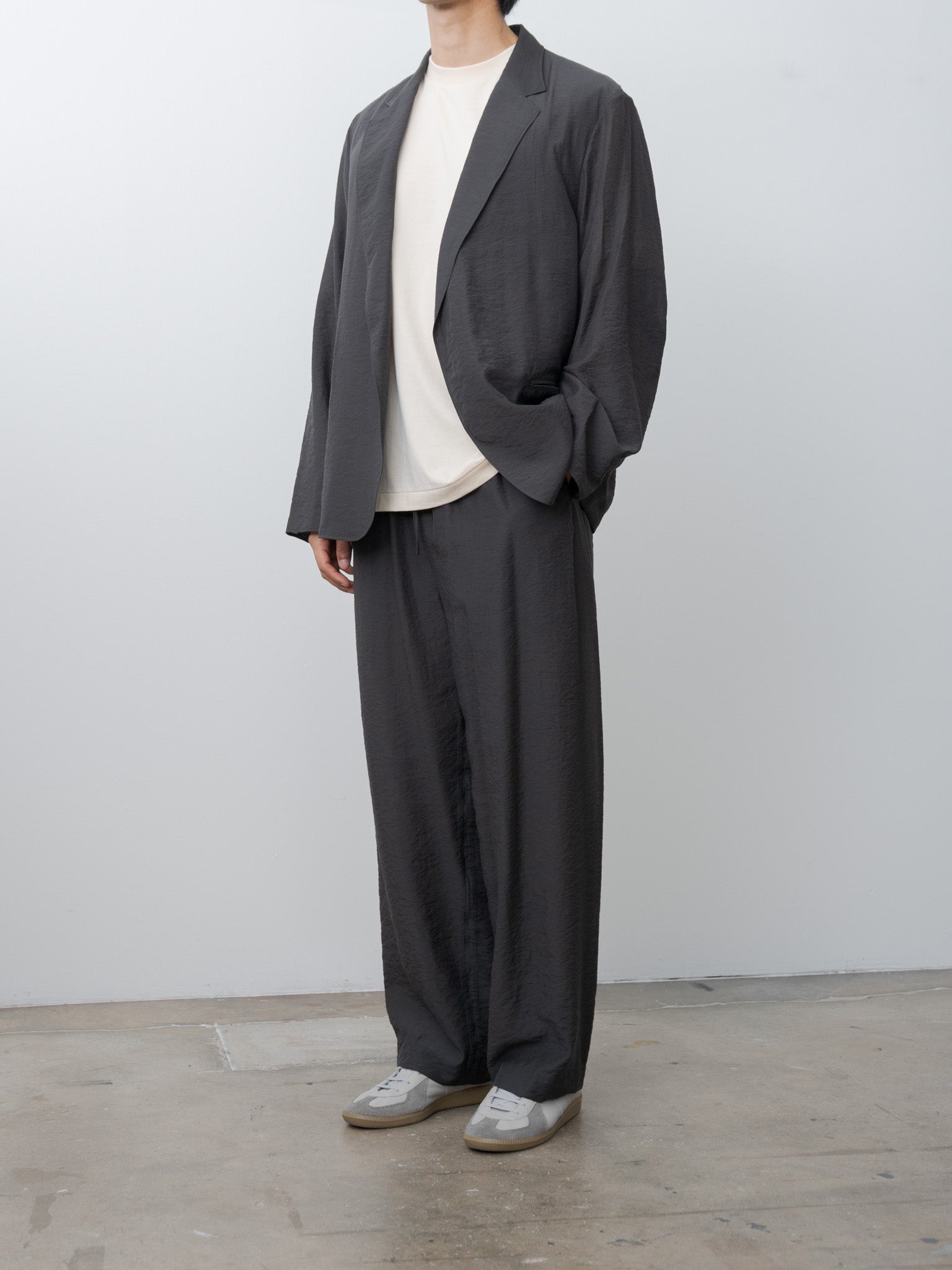 Namu Shop - Blurhms Ny-Vi-Li Cardigan Jacket - Charcoal Brown