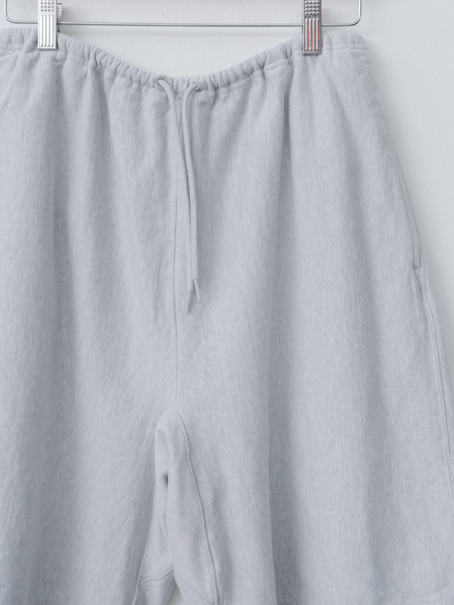 Namu Shop - Blurhms Thin-Sweat Shorts - Heather White