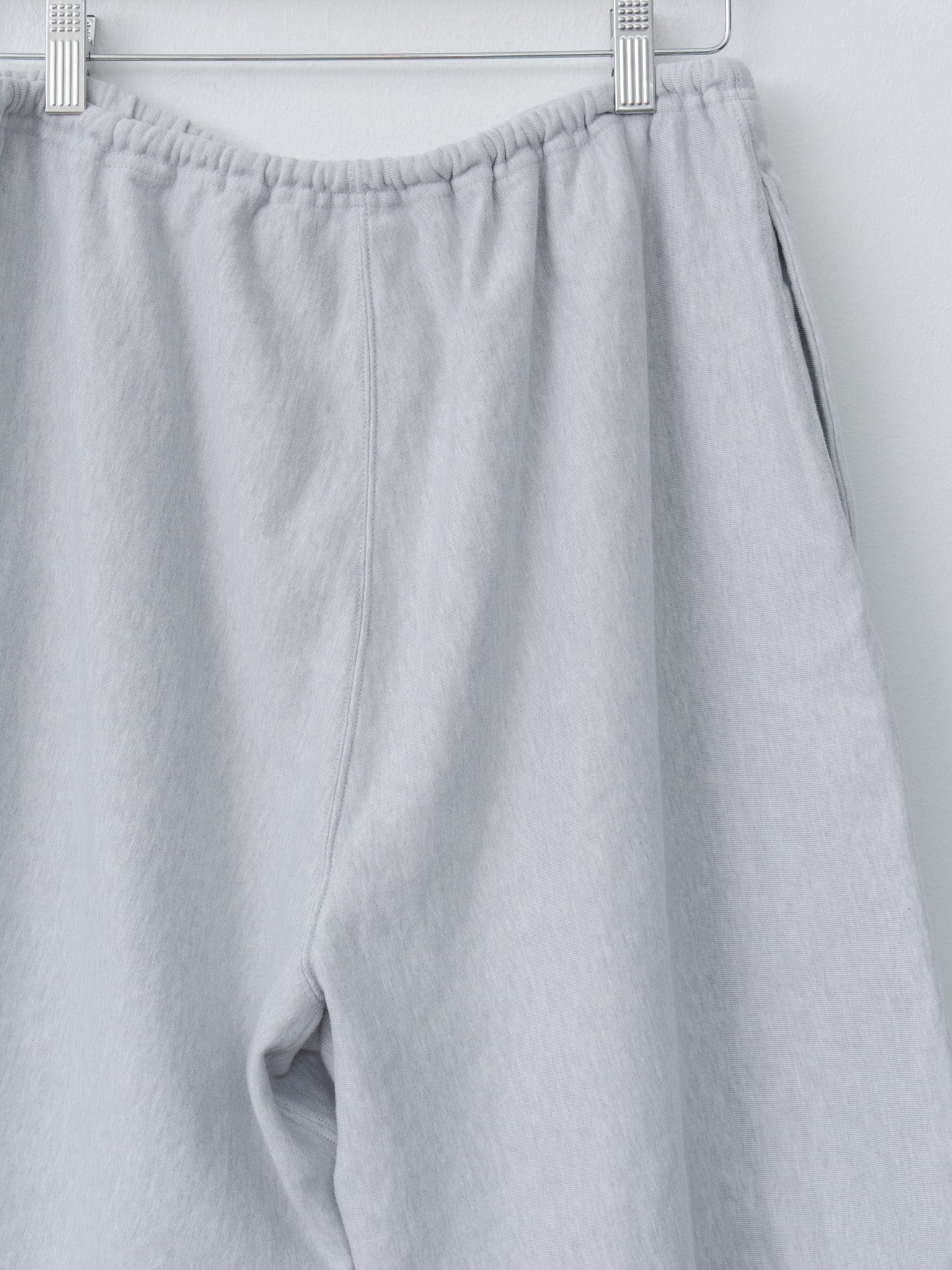 Namu Shop - Blurhms Thin-Sweat Shorts - Heather White