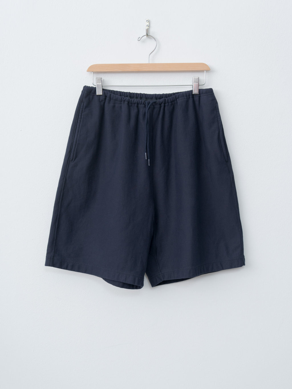 Namu Shop - Blurhms Thin-Sweat Shorts - Dark Navy