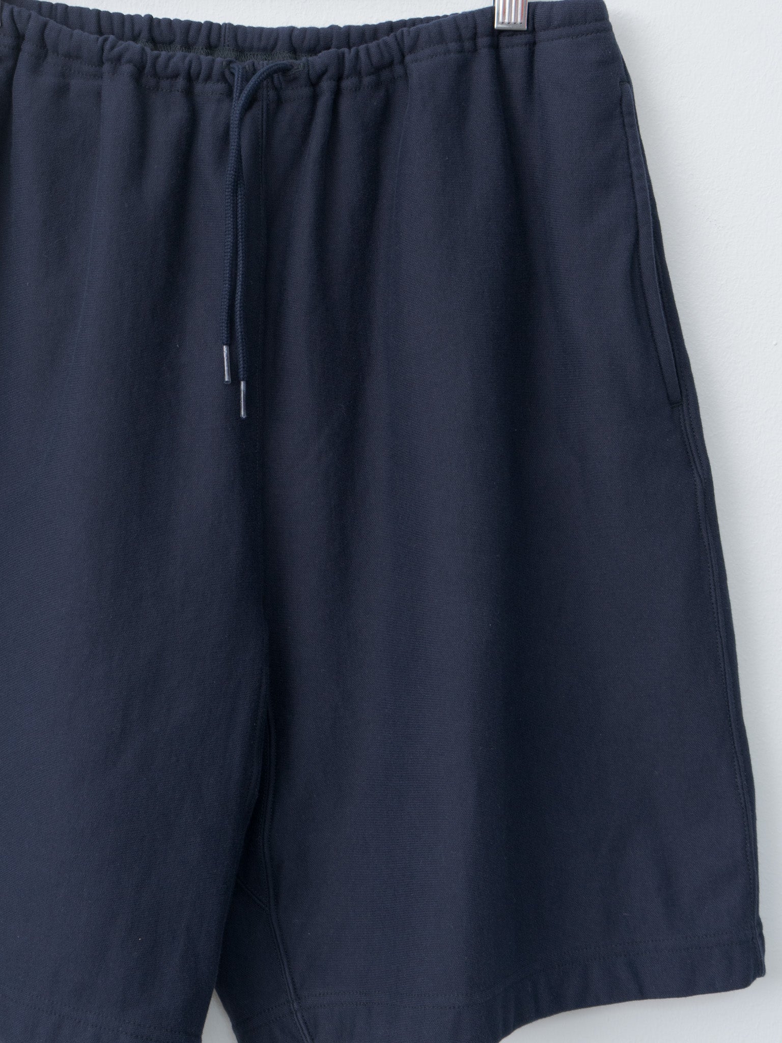 Namu Shop - Blurhms Thin-Sweat Shorts - Dark Navy