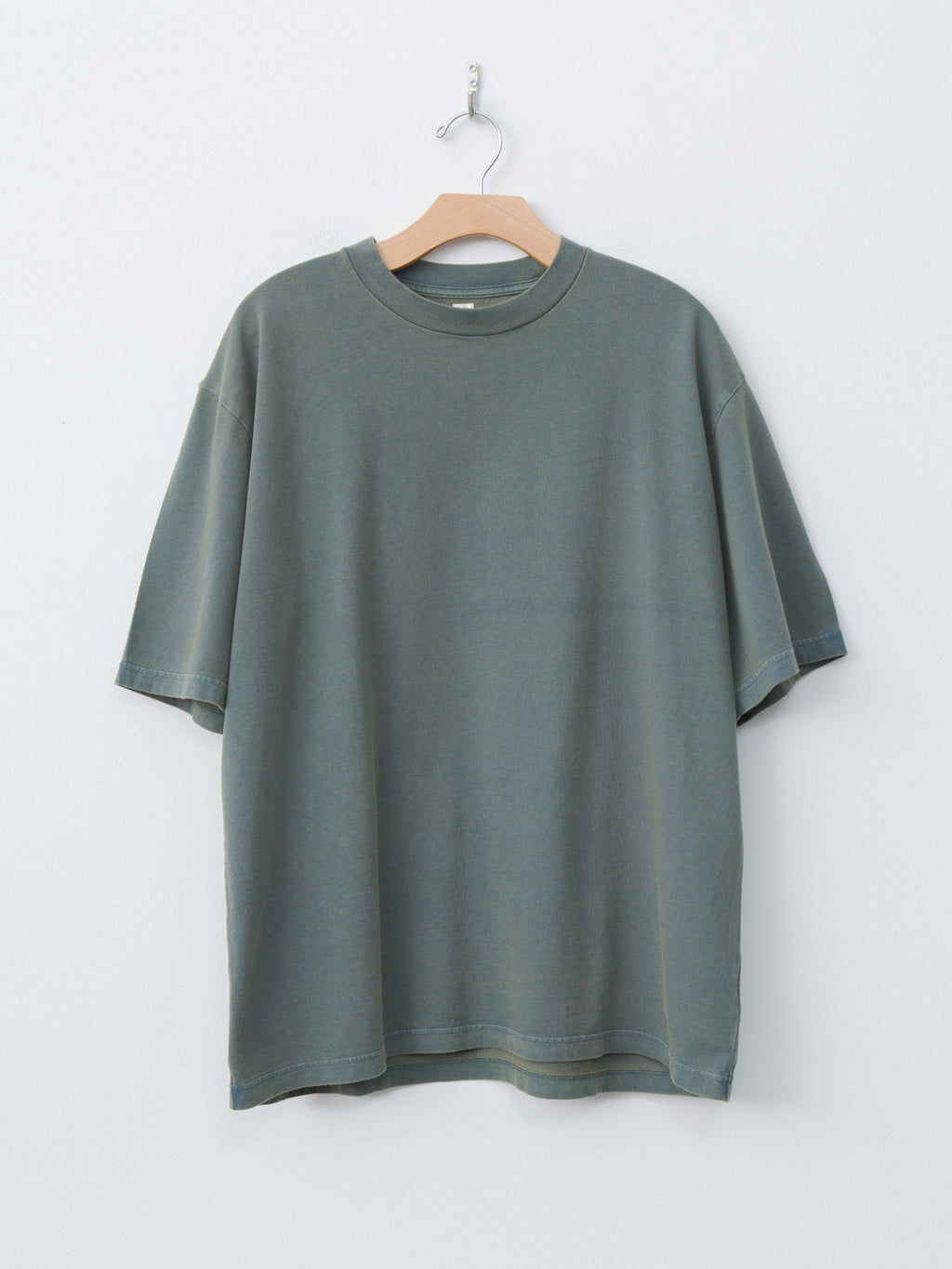 Namu Shop - Blurhms Hollow Yarn Plain Tee - Fade Green
