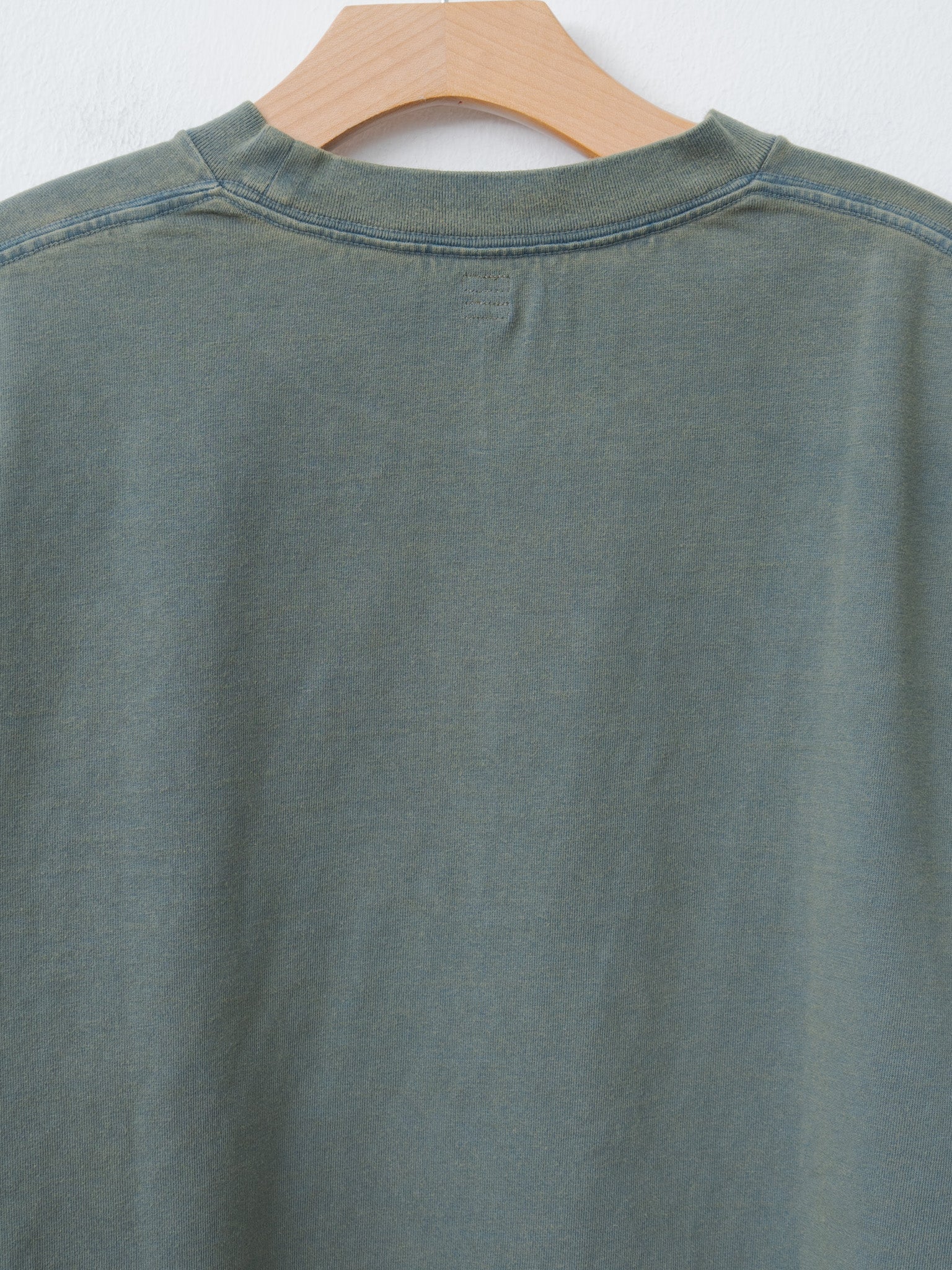 Namu Shop - Blurhms Hollow Yarn Plain Tee - Fade Green