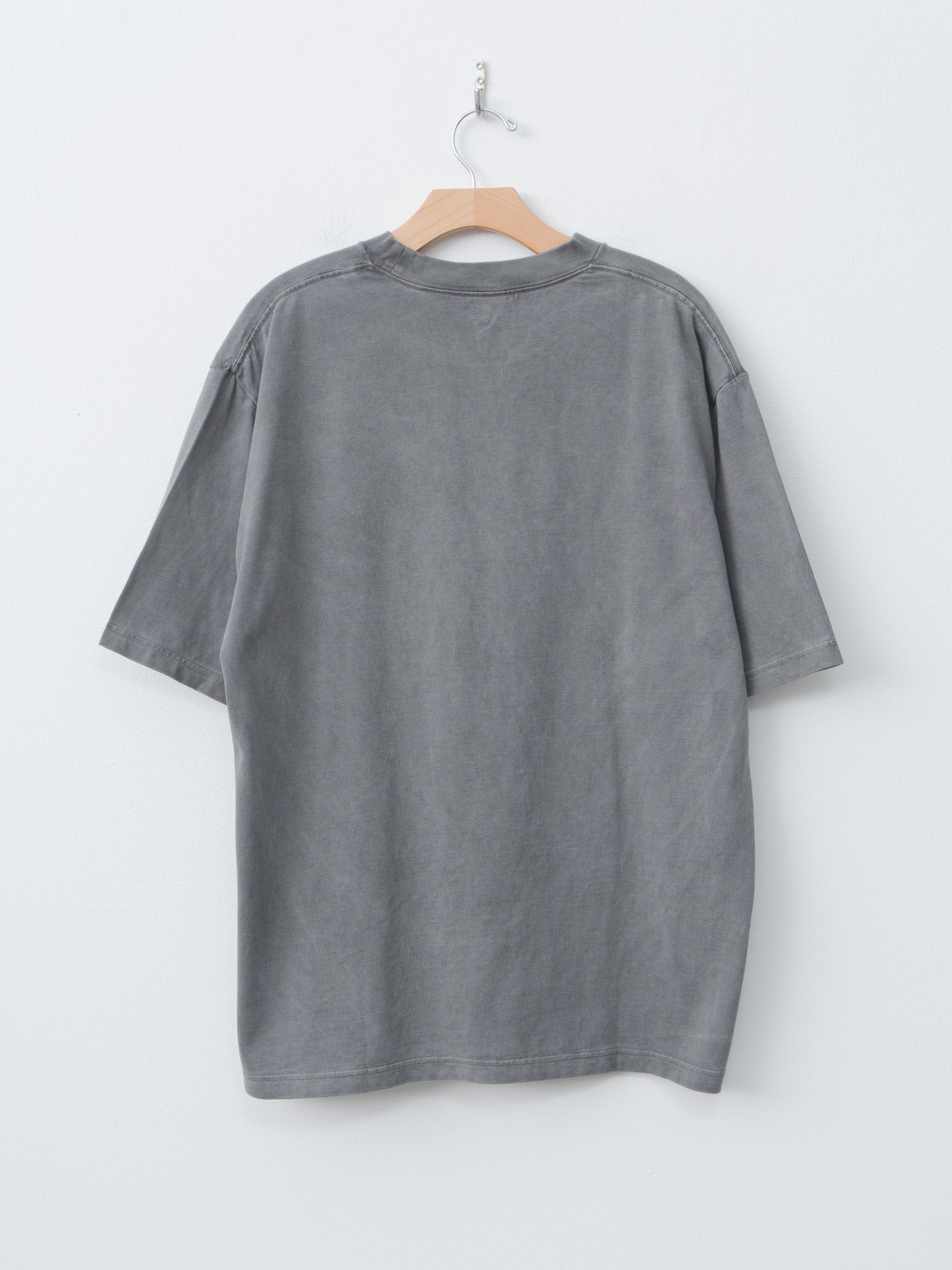 Namu Shop - Blurhms Hollow Yarn Plain Tee - Fade Black
