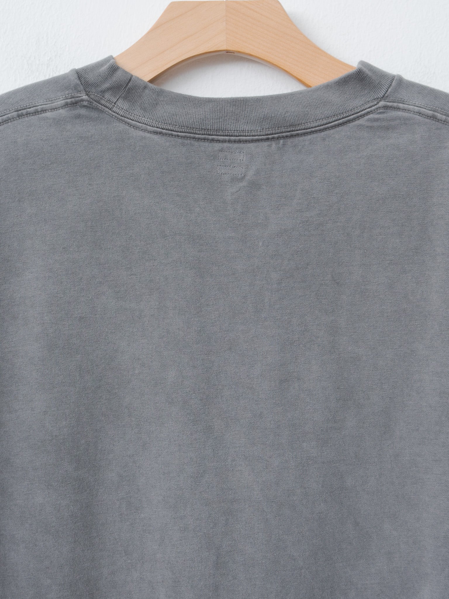 Namu Shop - Blurhms Hollow Yarn Plain Tee - Fade Black