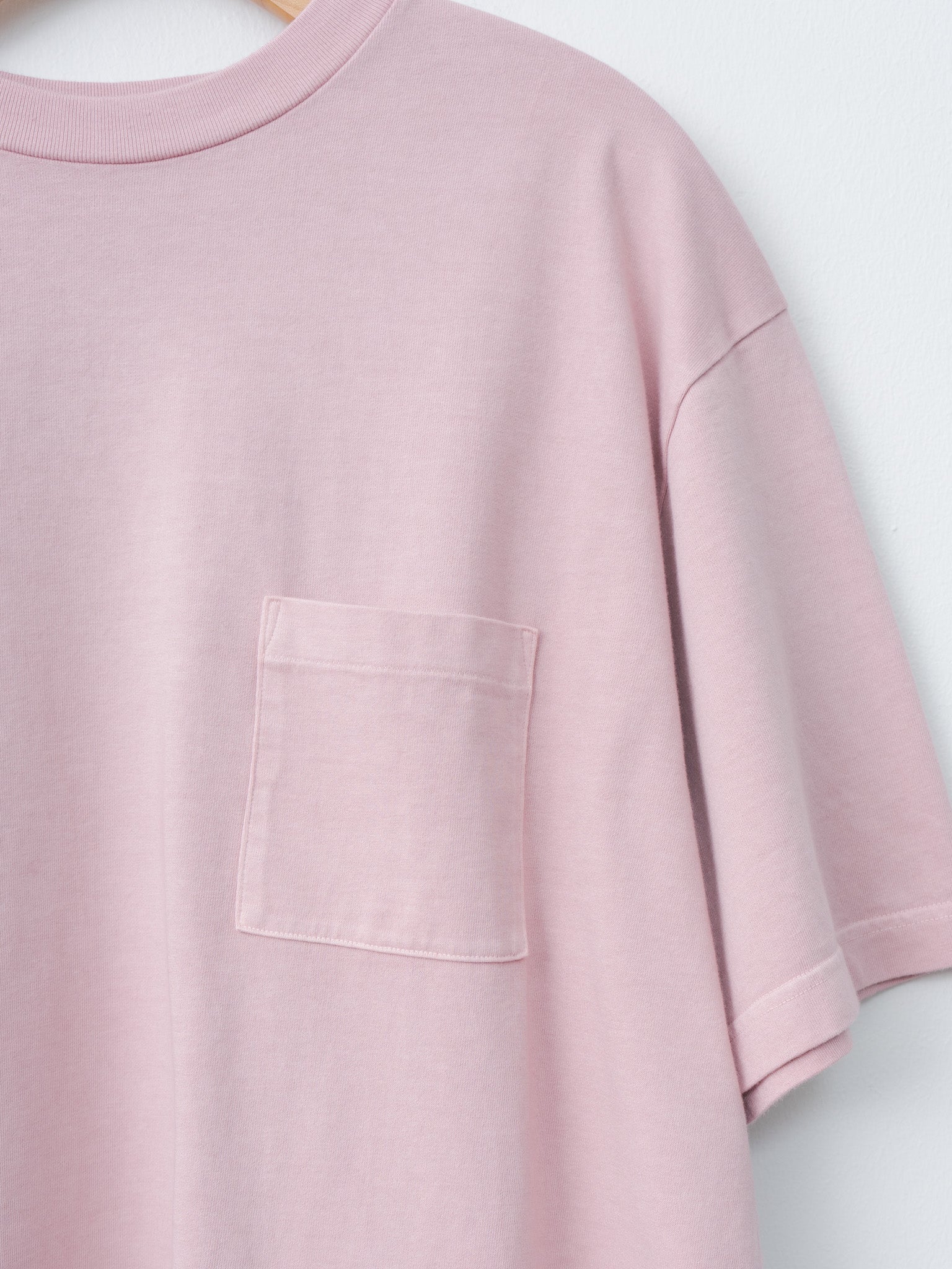Namu Shop - Blurhms Classic Tee S/S Pocket Wide - Fade Sulfur Rose
