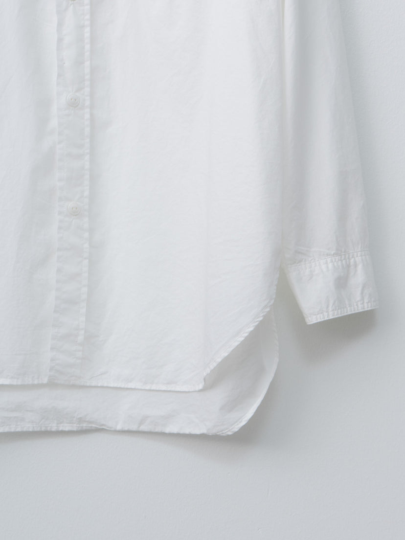 Namu Shop - Herill U.S.N Cotton Poplin Shirt - White