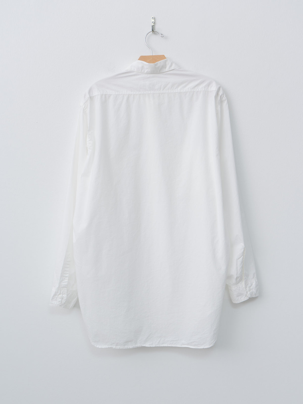 Namu Shop - Herill U.S.N Cotton Poplin Shirt - White