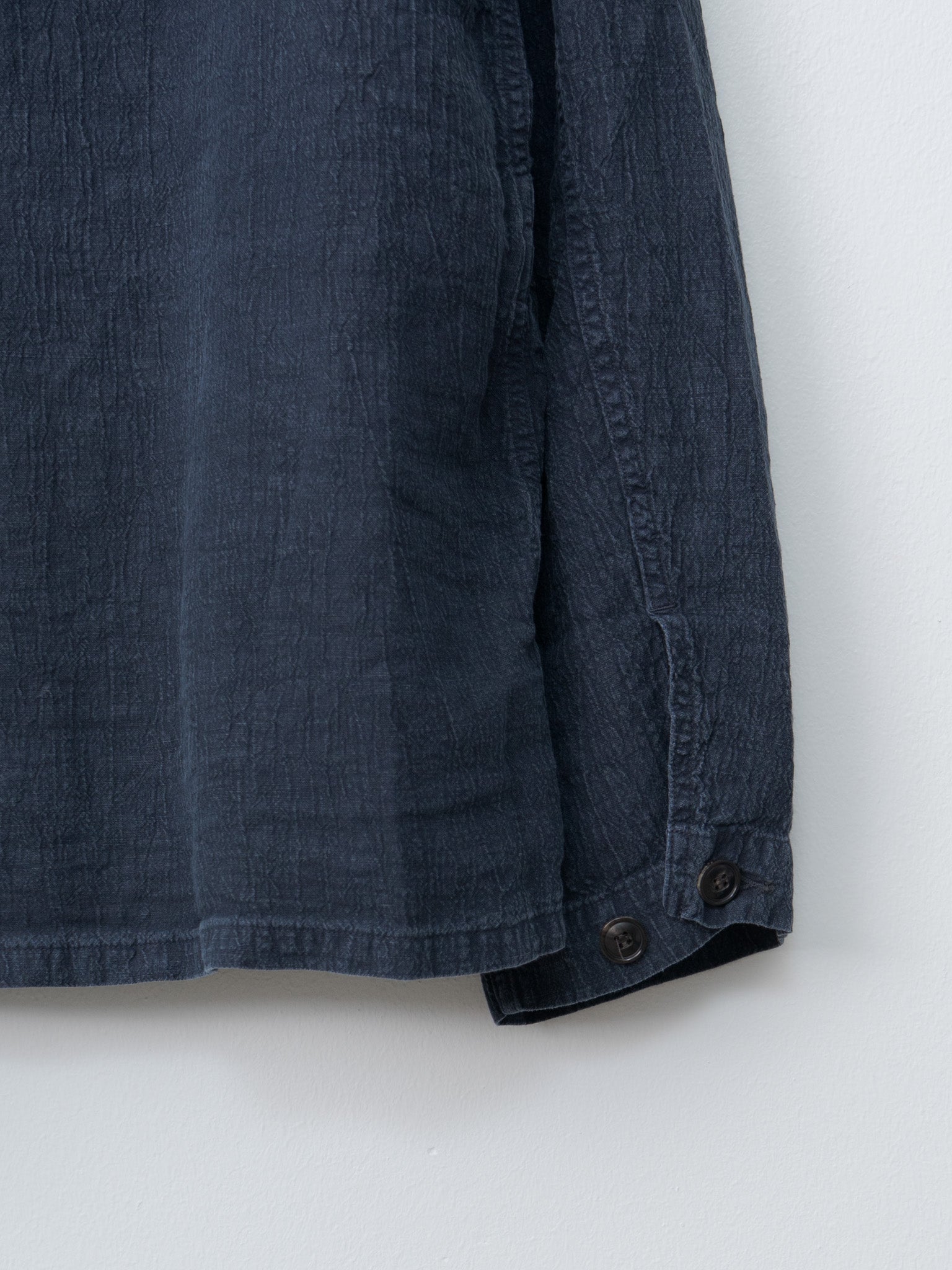 Namu Shop - Herill Linen P41 Coverall Jacket - Navy