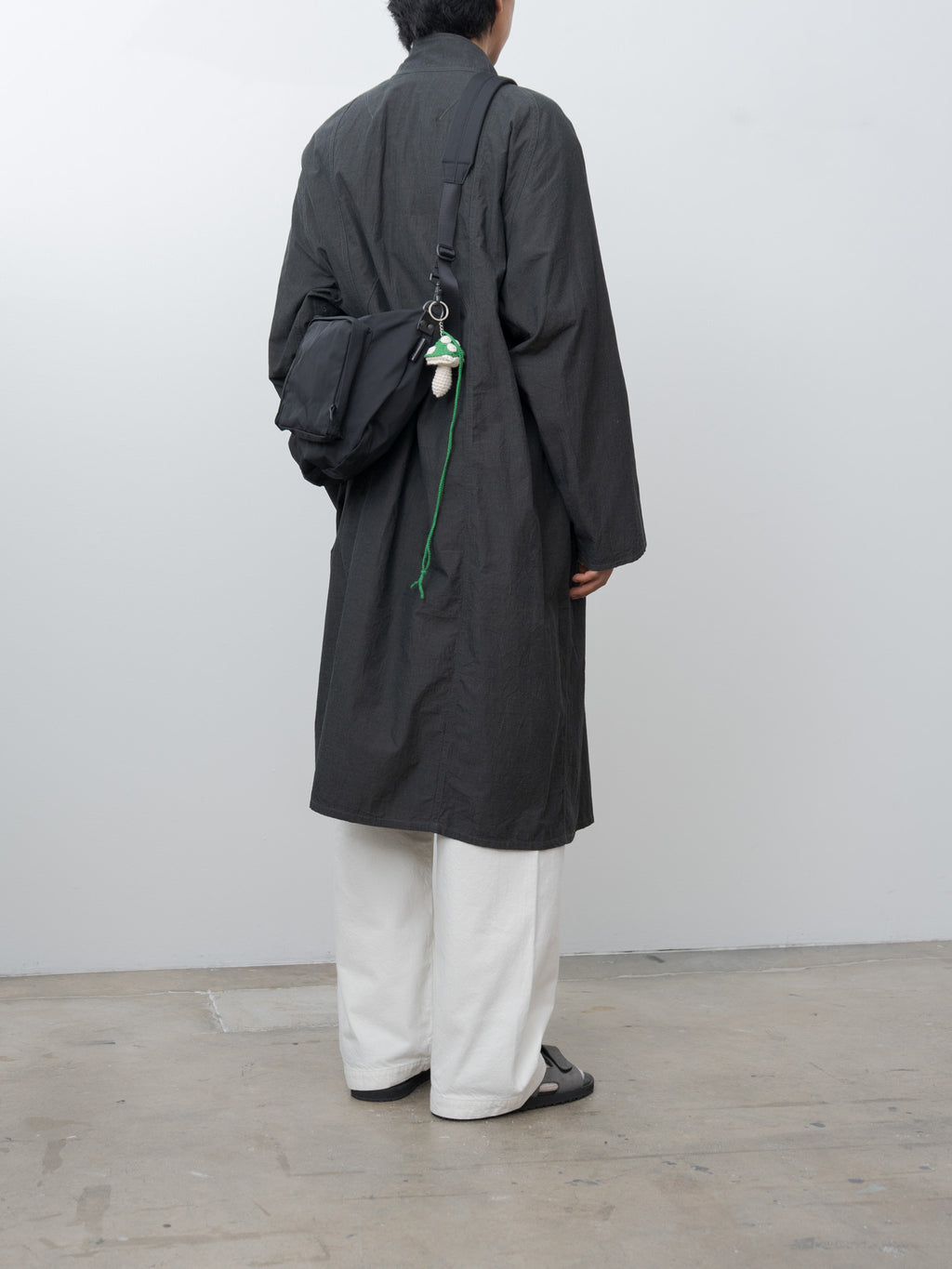 Namu Shop - S.K. Manor Hill Small Mushroom Keychain - Green Cotton