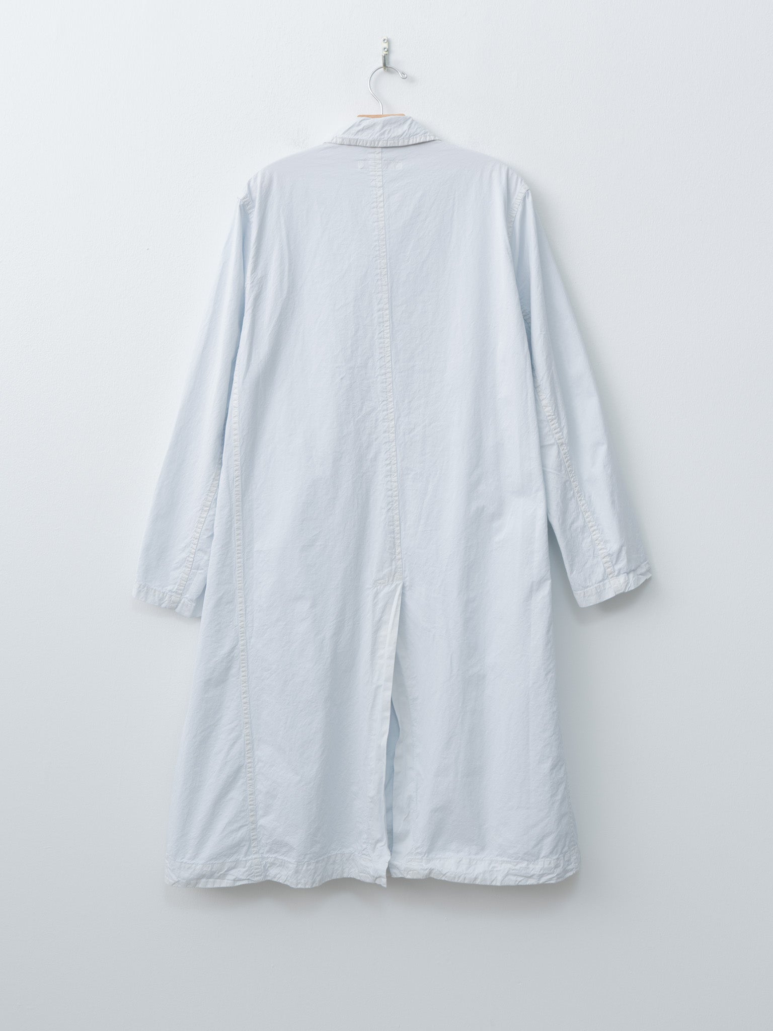 Namu Shop - Veritecoeur Garment-dyed Coat - Light Blue