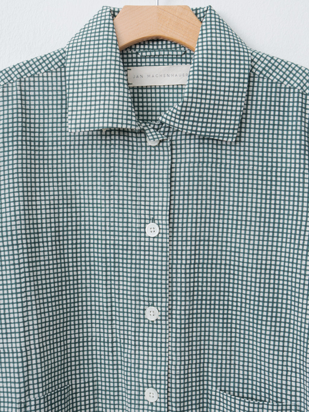 Namu Shop - Jan Machenhauer Kika Shirt Jacket - Green Check