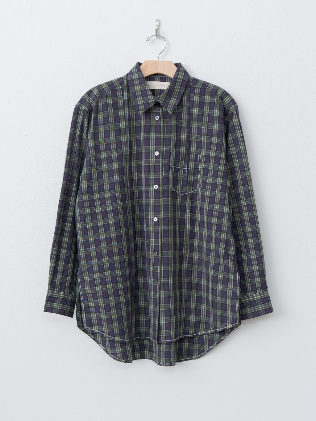 Galla Shirt - Purple Check