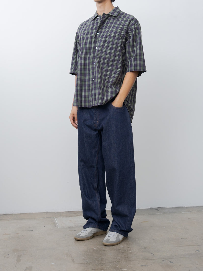 Namu Shop - Jan Machenhauer Fred Shirt - Purple Check