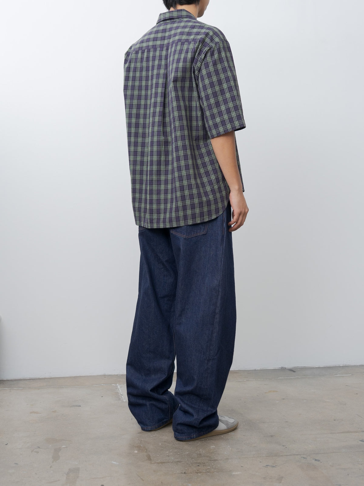 Namu Shop - Jan Machenhauer Fred Shirt - Purple Check