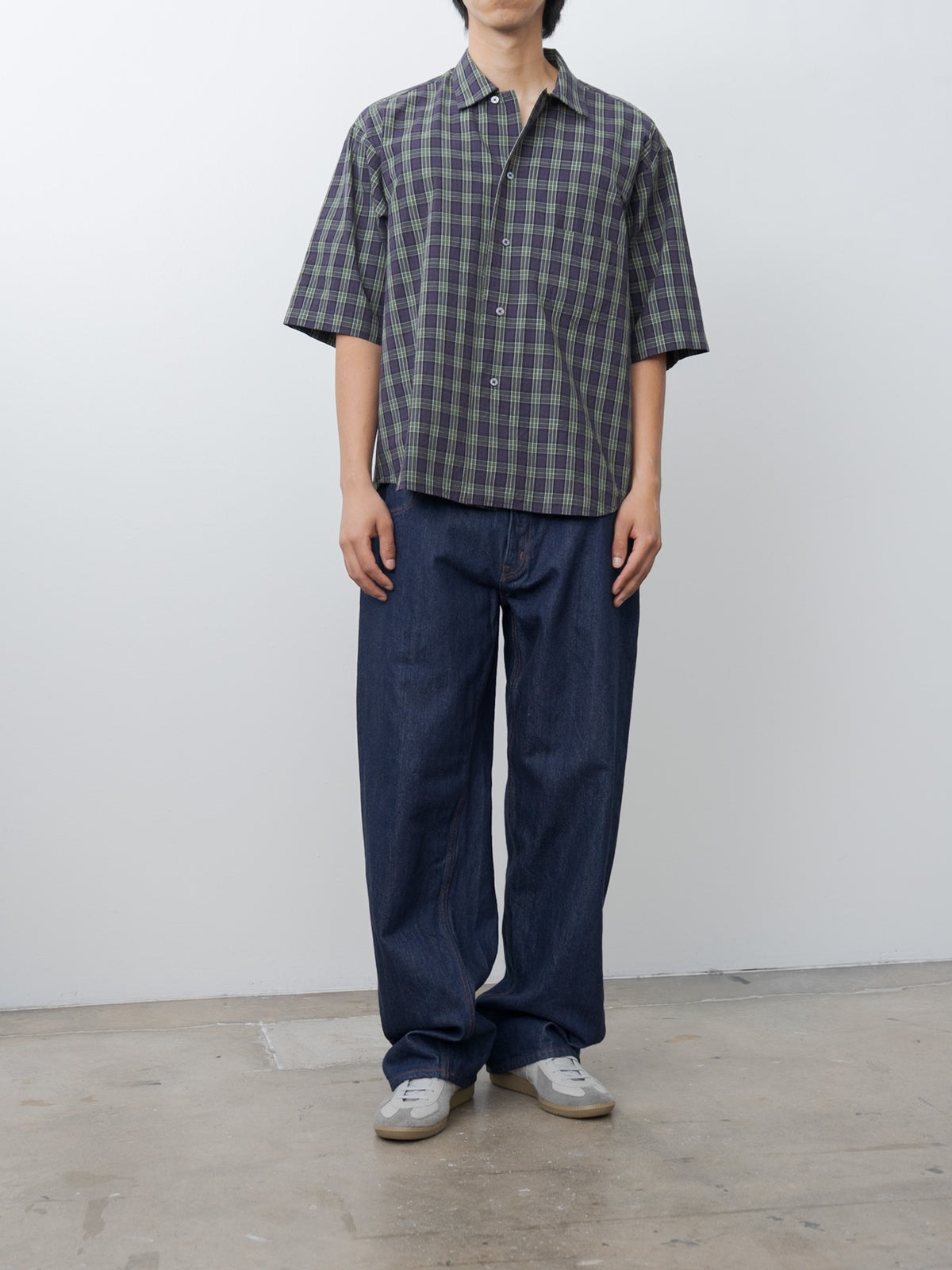 Namu Shop - Jan Machenhauer Fred Shirt - Purple Check