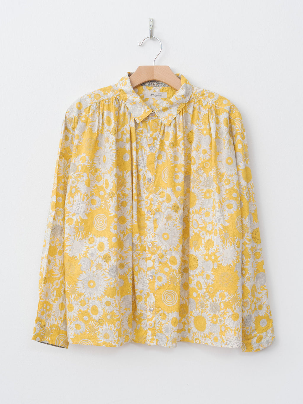 Namu Shop - Ichi Antiquites Liberty Shirt - Yellow