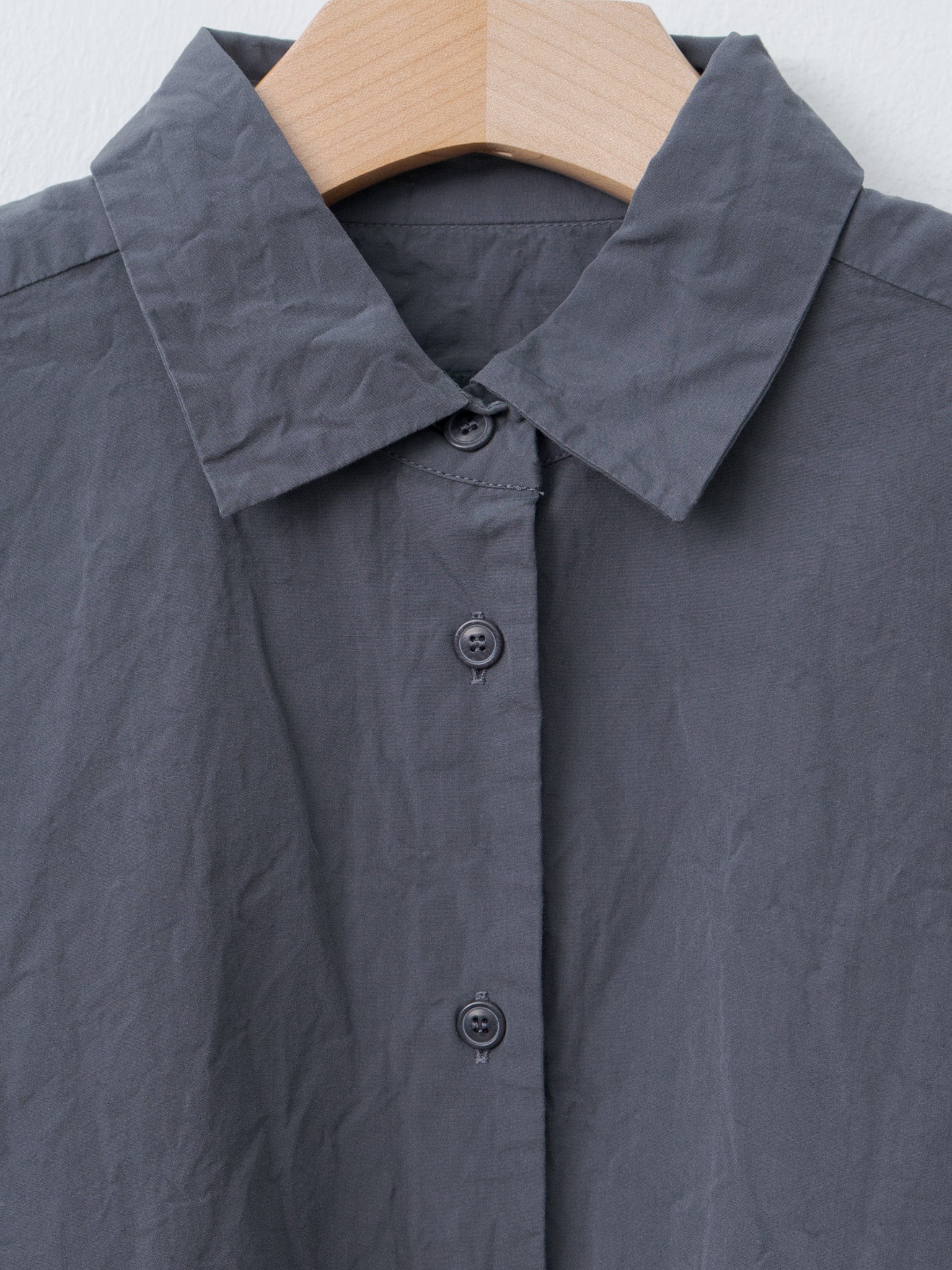 Namu Shop - Casey Casey Hamnet Shirt PAPER COT - Blue Skull