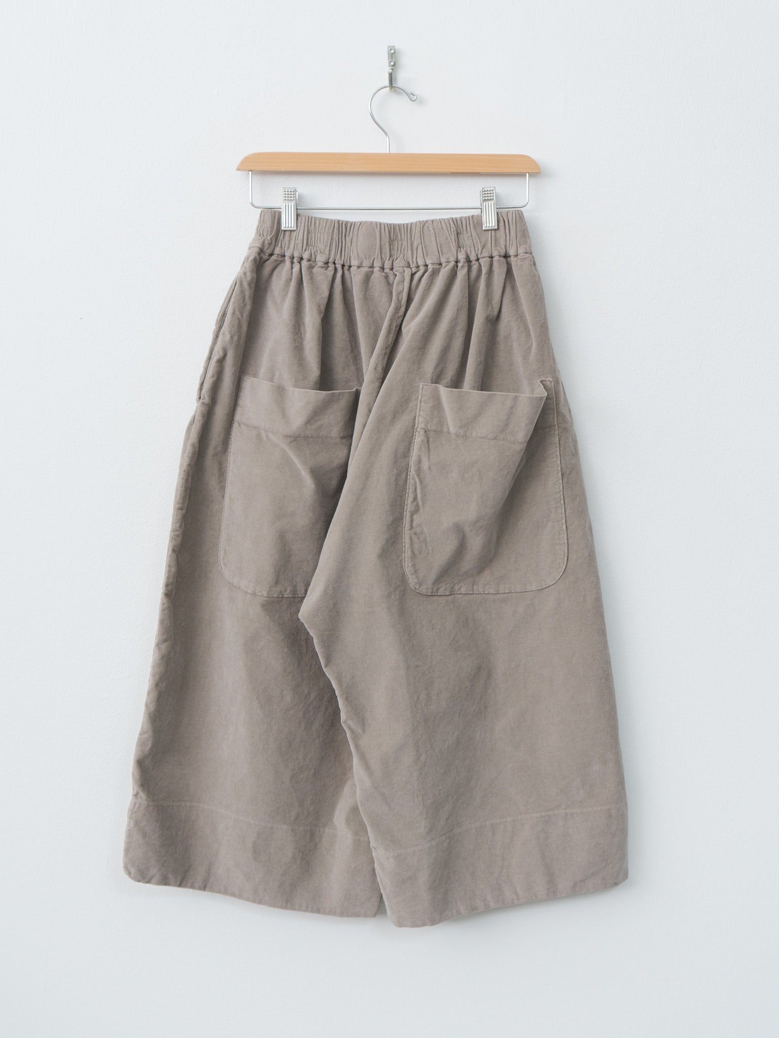 Namu Shop - Album di Famiglia Wide Trousers V - Marron Glace
