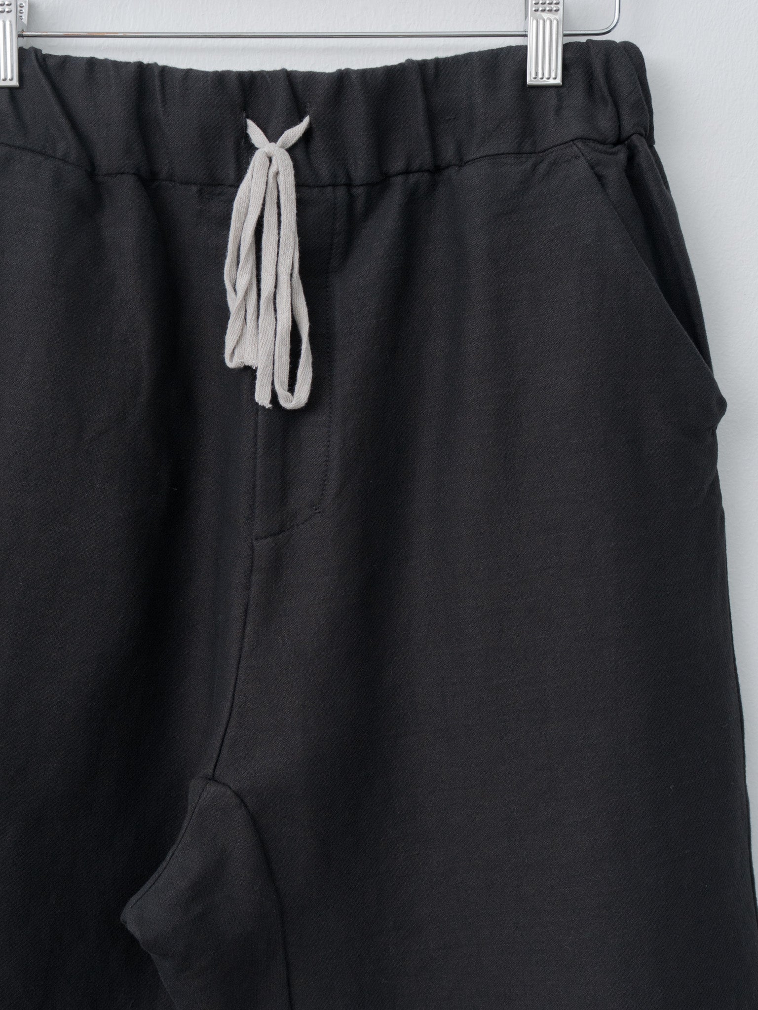 Namu Shop - Album di Famiglia Wide & Long Trousers DS - Black