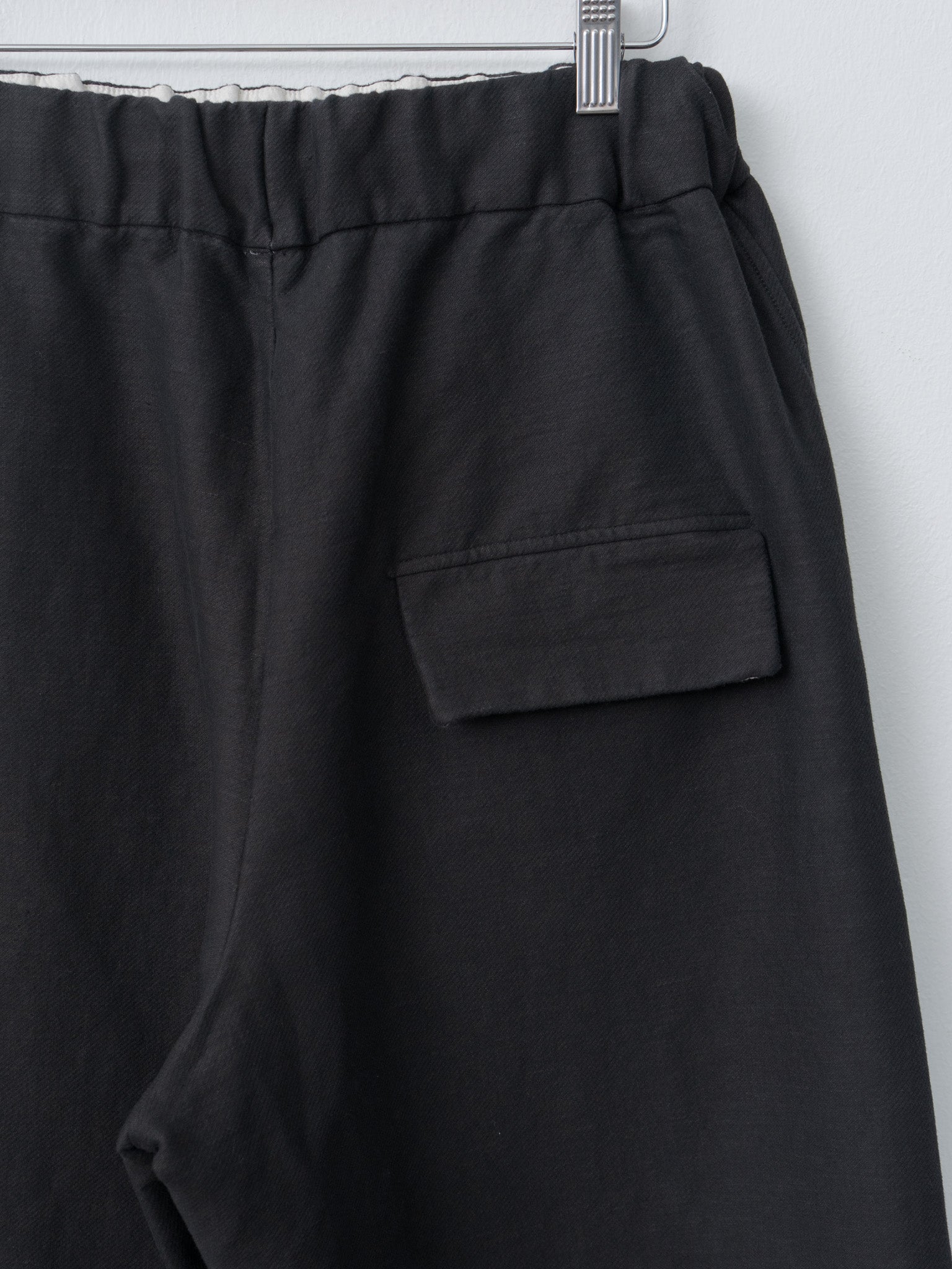 Namu Shop - Album di Famiglia Wide & Long Trousers DS - Black