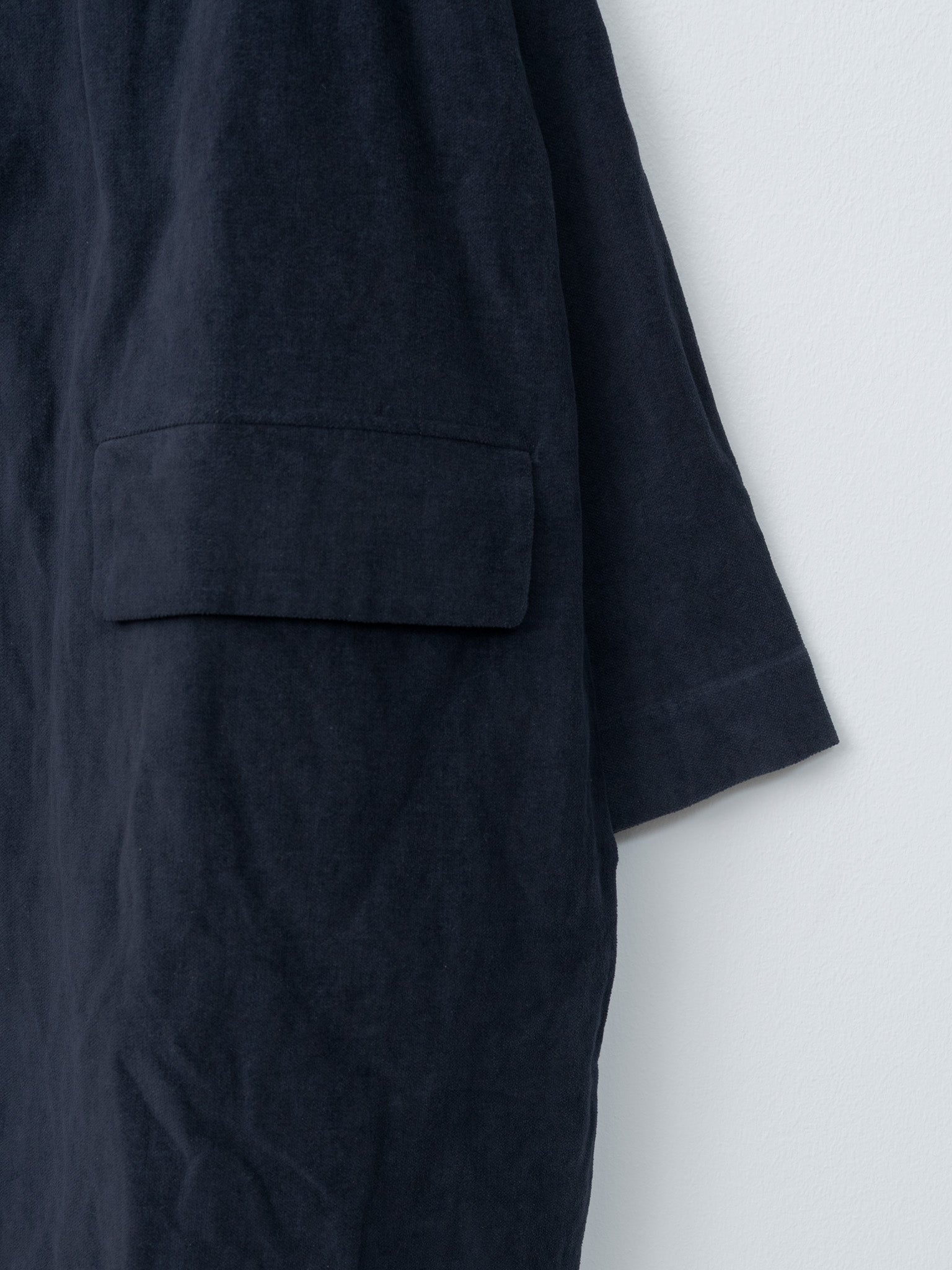 Namu Shop - Album di Famiglia Loose Coat Inox Velvet - Ink