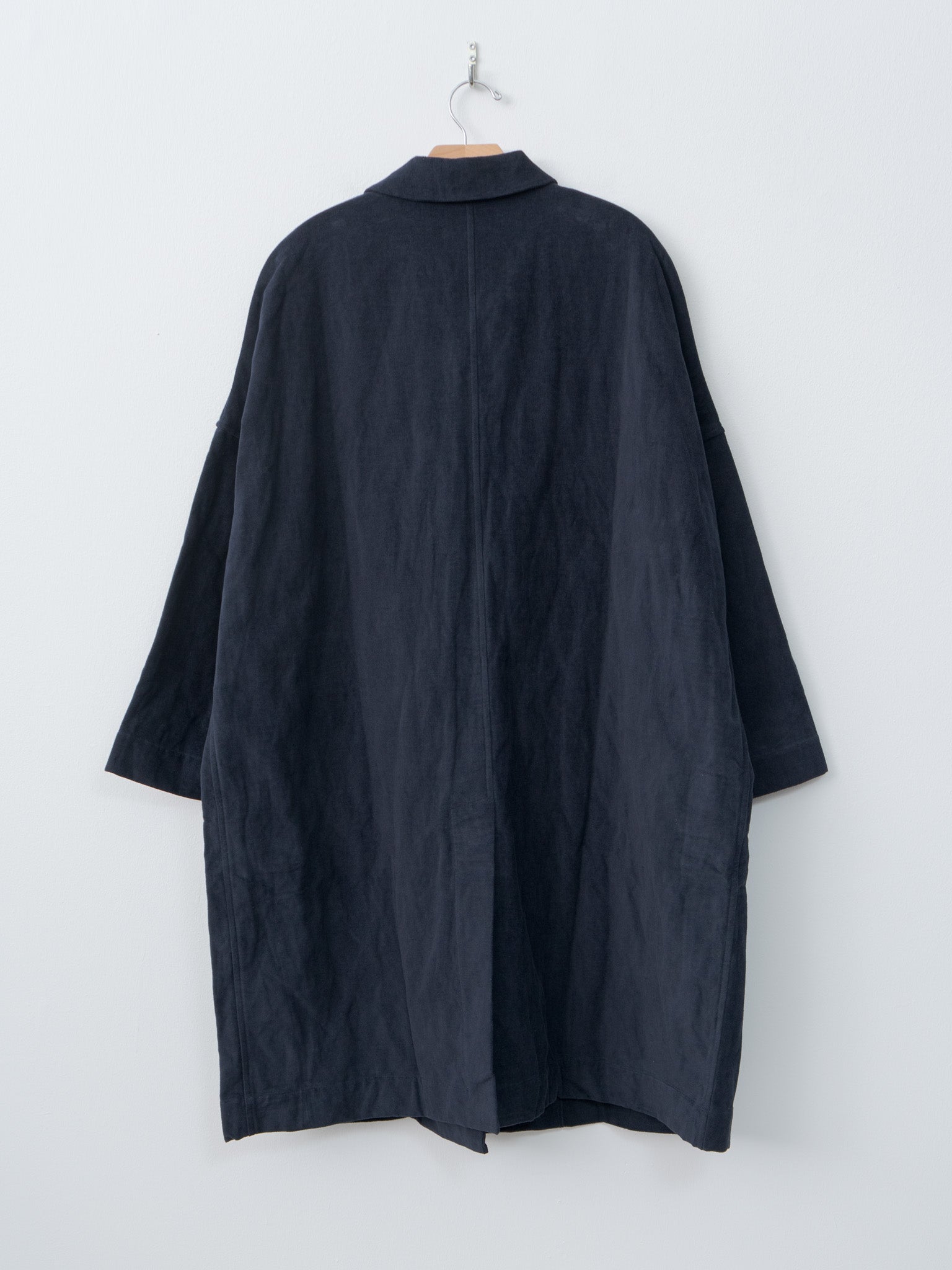 Namu Shop - Album di Famiglia Loose Coat Inox Velvet - Ink
