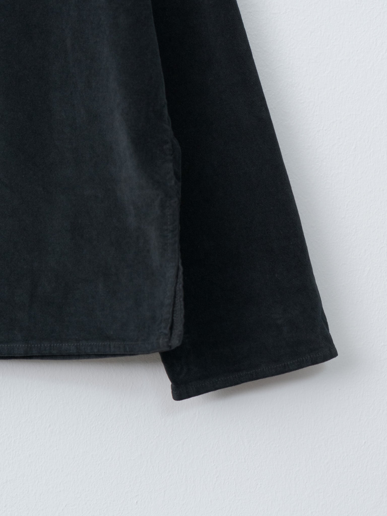 Namu Shop - Album di Famiglia Short Collar Shirt V - Black