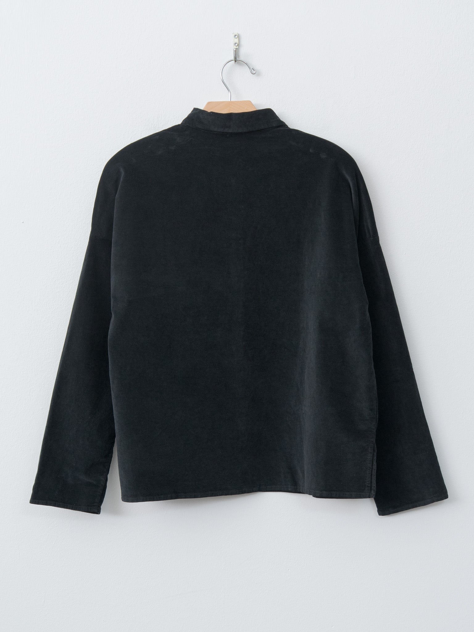 Namu Shop - Album di Famiglia Short Collar Shirt V - Black