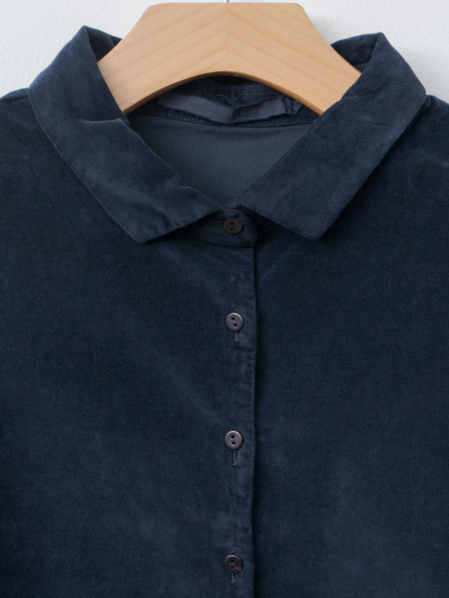 Namu Shop - Album di Famiglia Short Collar Shirt V - Ink