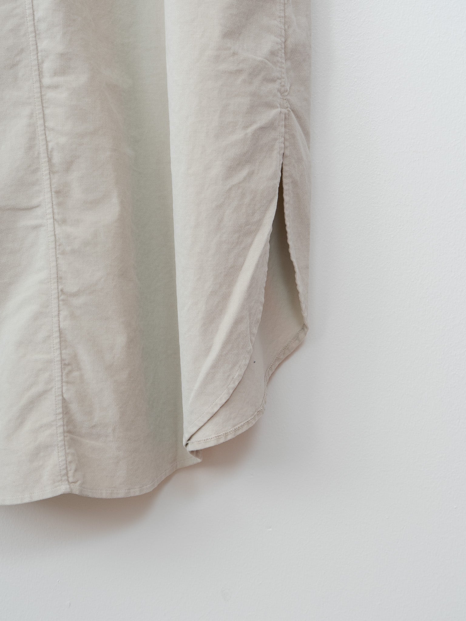 Namu Shop - Album di Famiglia Long Shirt Dress V - Oatmeal