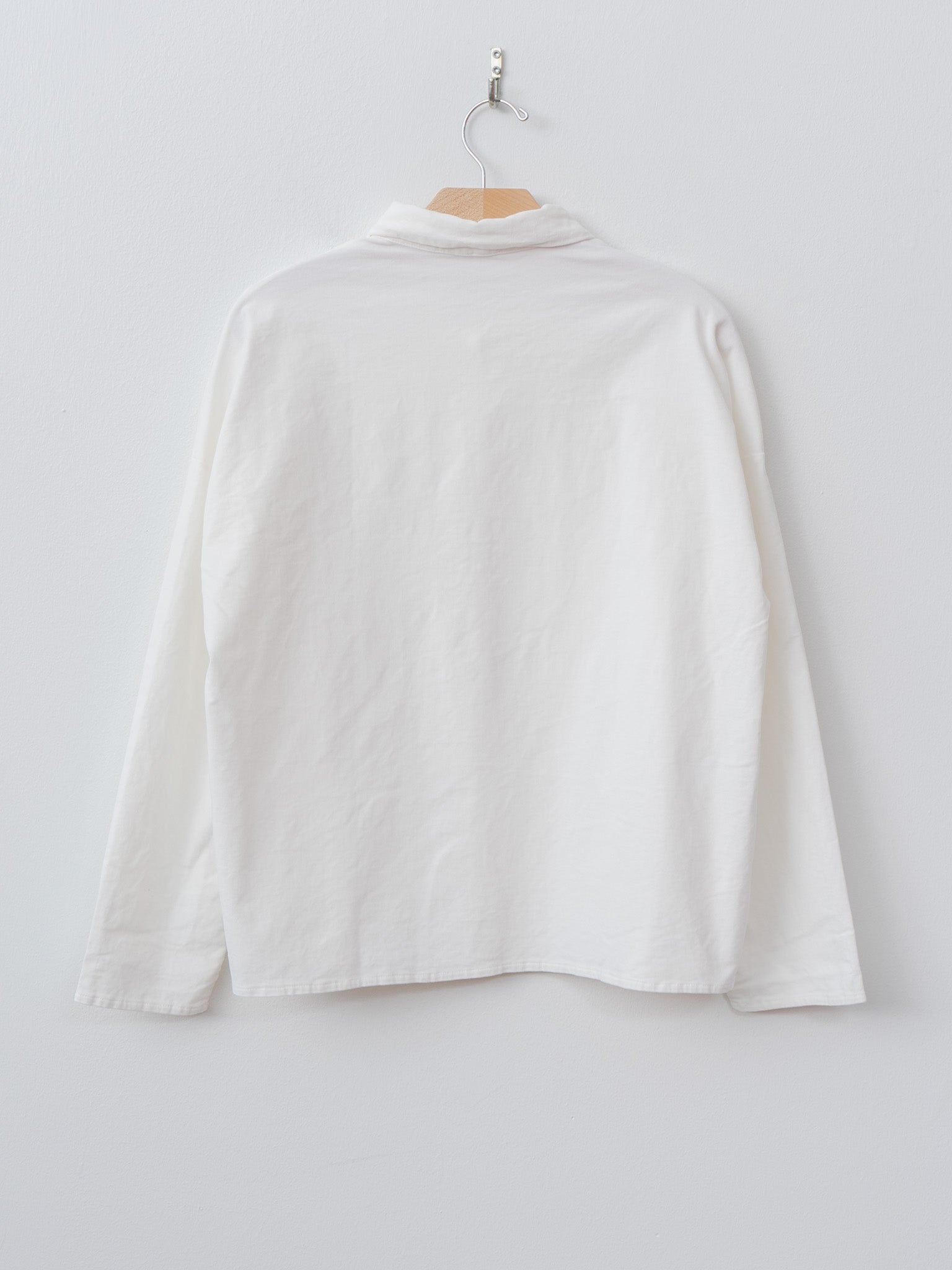 Namu Shop - Album di Famiglia Short Collar Shirt V - Milk