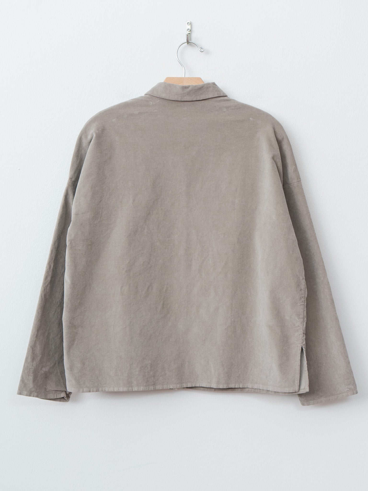 Namu Shop - Album di Famiglia Short Collar Shirt V - Marron Glace