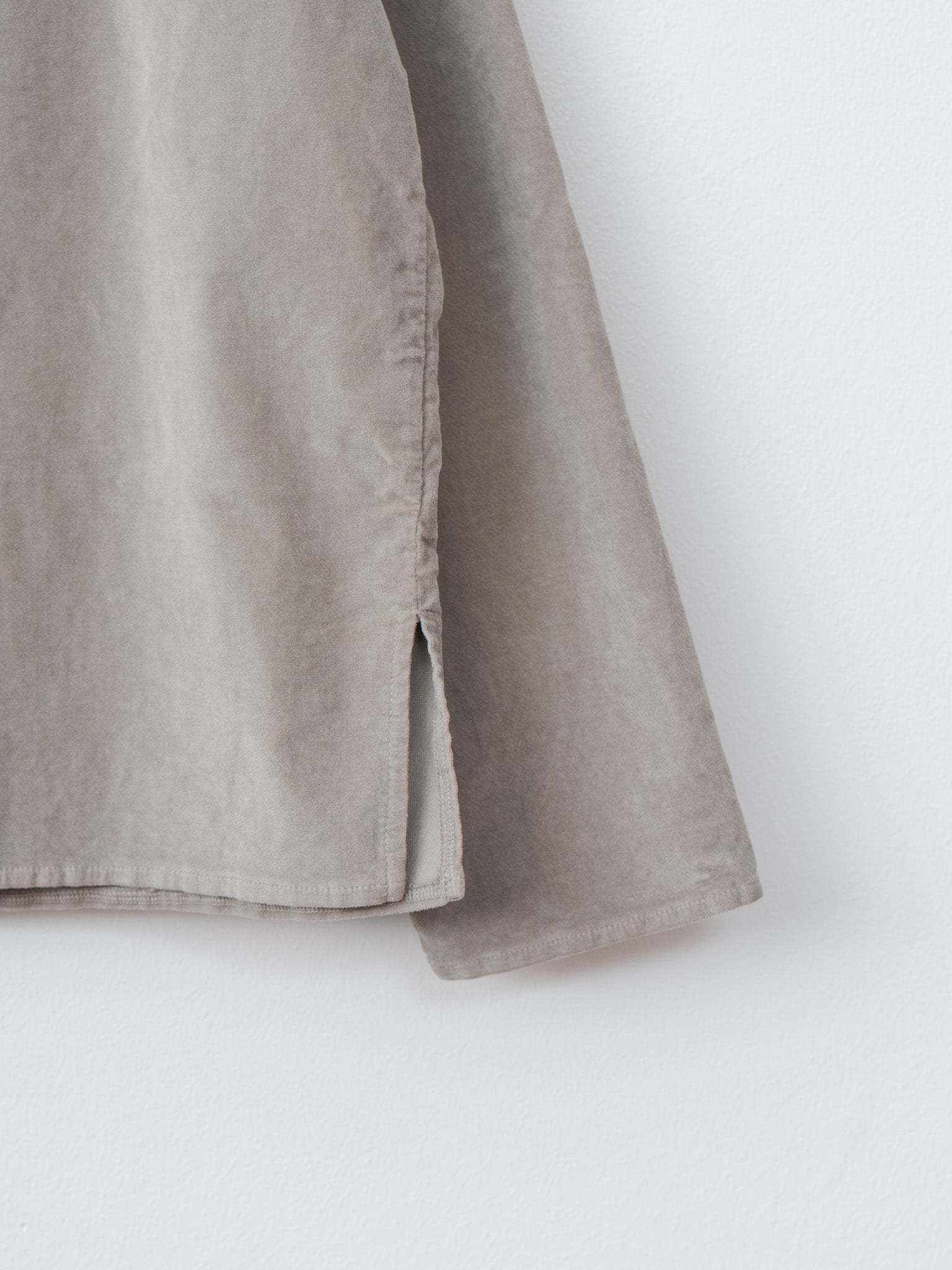 Namu Shop - Album di Famiglia Short Collar Shirt V - Marron Glace