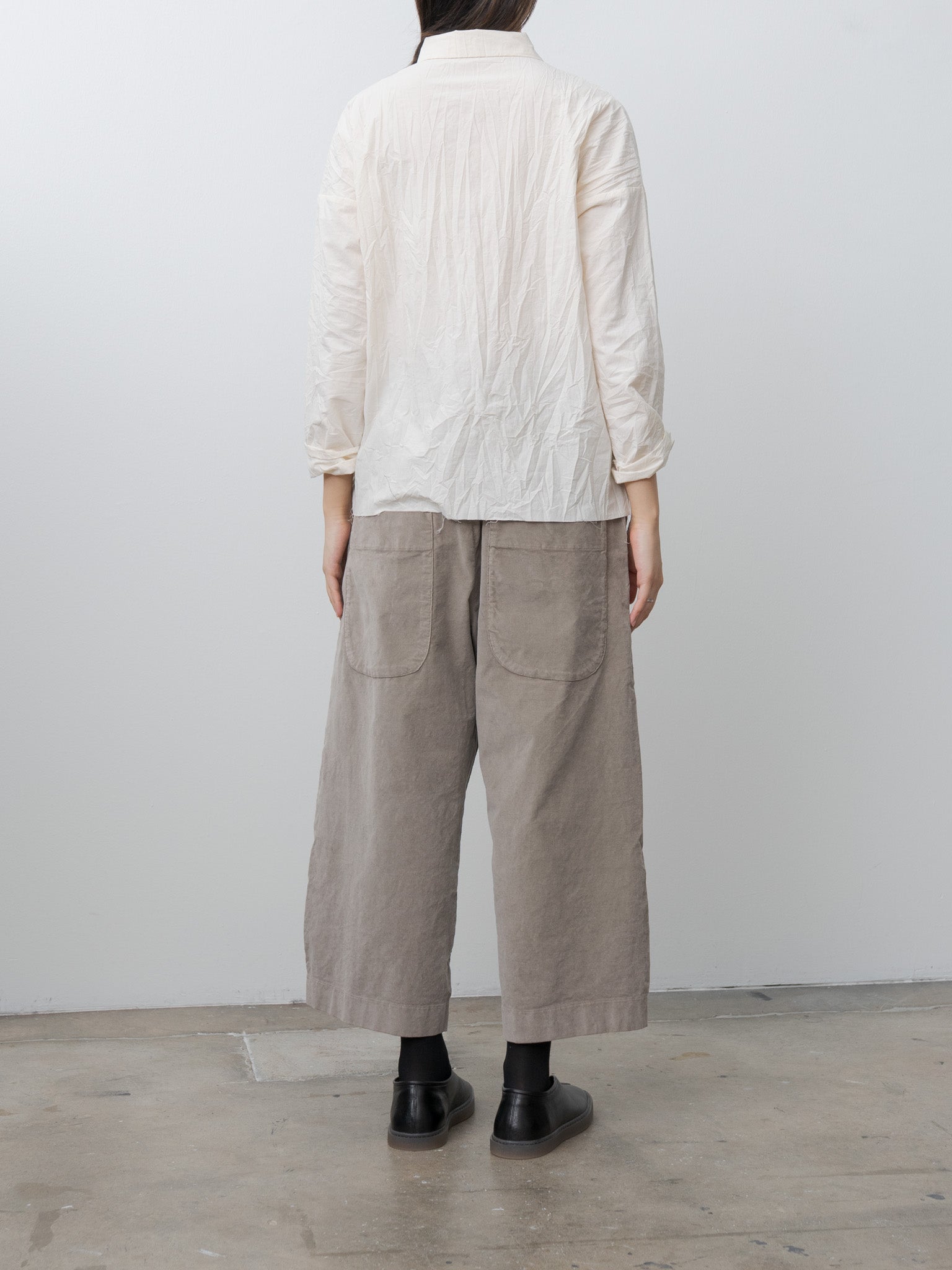 Namu Shop - Album di Famiglia Short Collar Shirt LWR - Natural