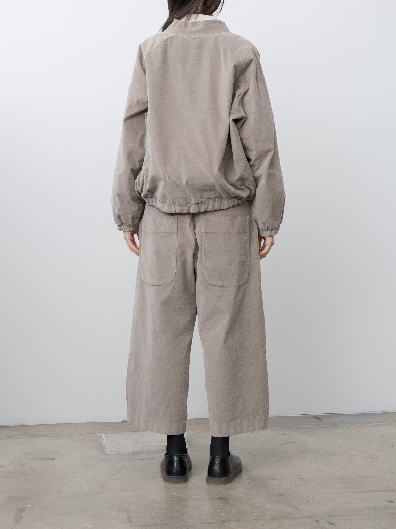 Namu Shop - Album di Famiglia W&S Trousers V - Marron Glace