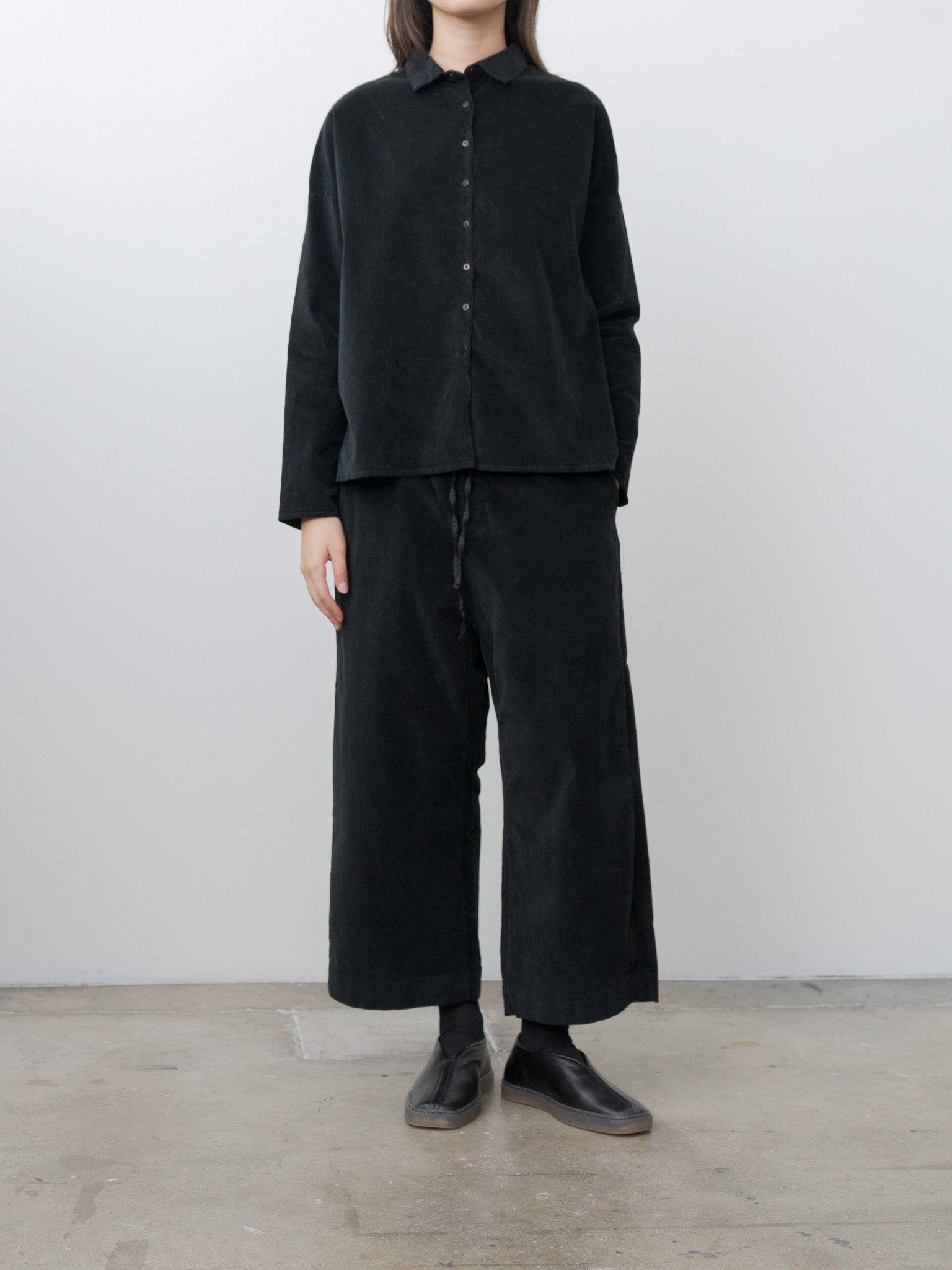 Namu Shop - Album di Famiglia W&S Trousers V - Black