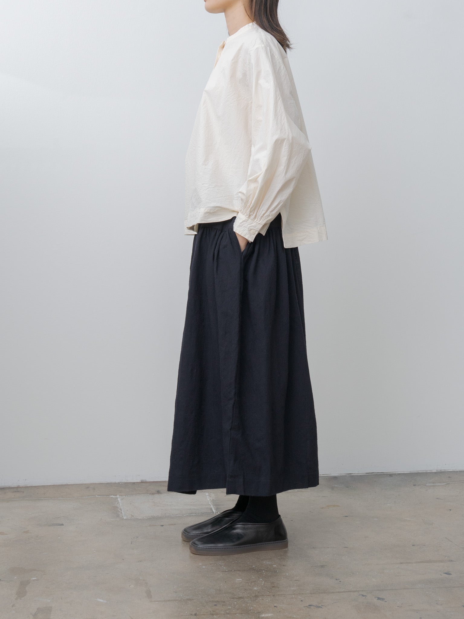 Namu Shop - Casey Casey Biggy Grandad Shirt H COT - Natural