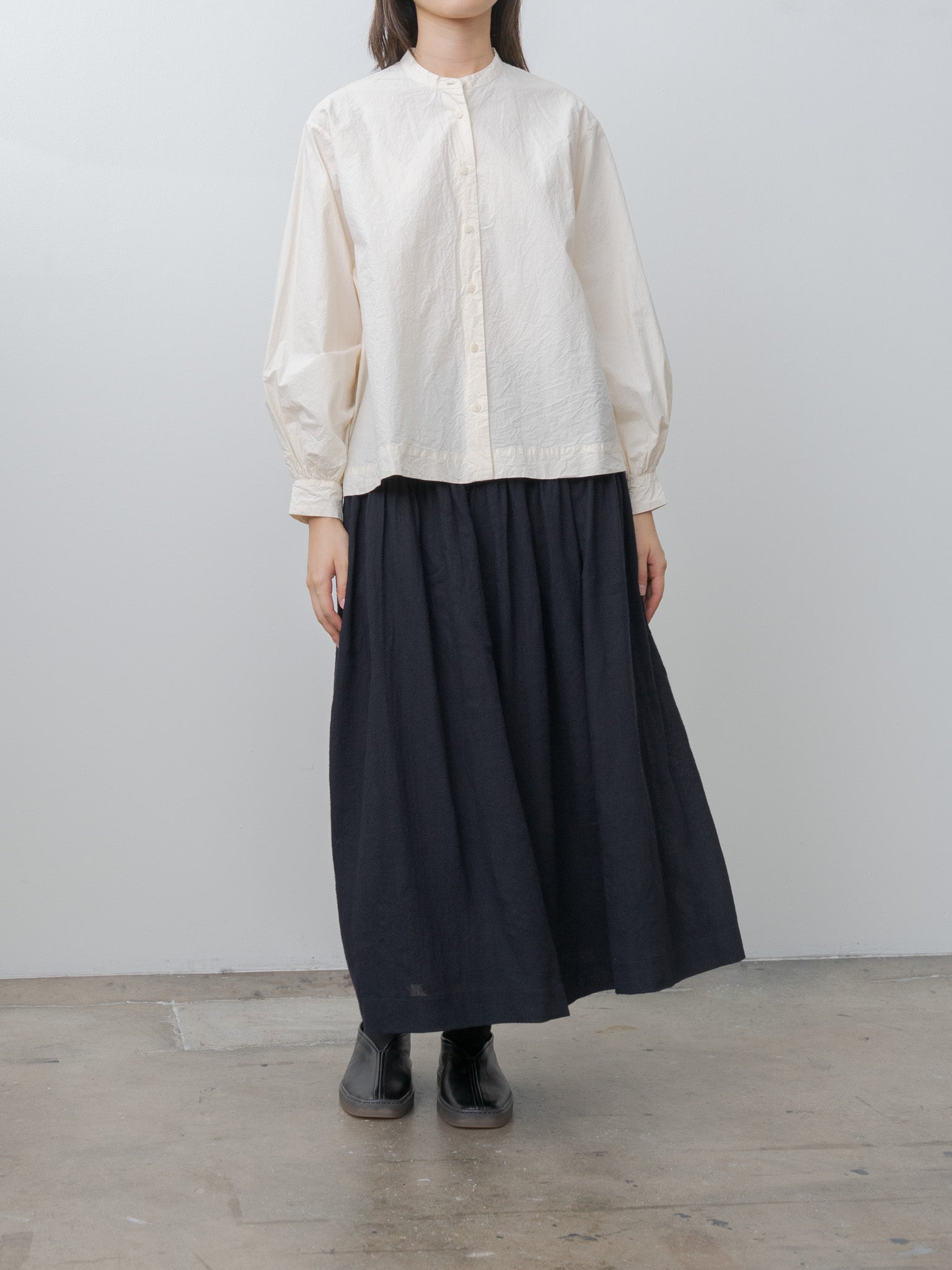 Namu Shop - Casey Casey Biggy Grandad Shirt H COT - Natural