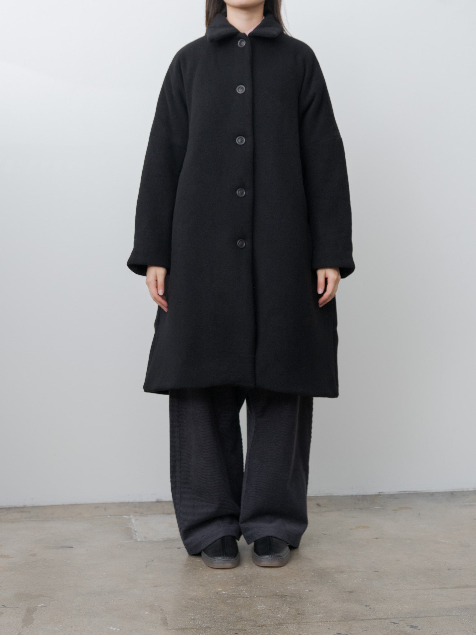 【極美品】CASEY CASEY BIG BLOBBLY COAT黒 CASEY CASEY | BIG BLOBBY COAT（black） - BARD