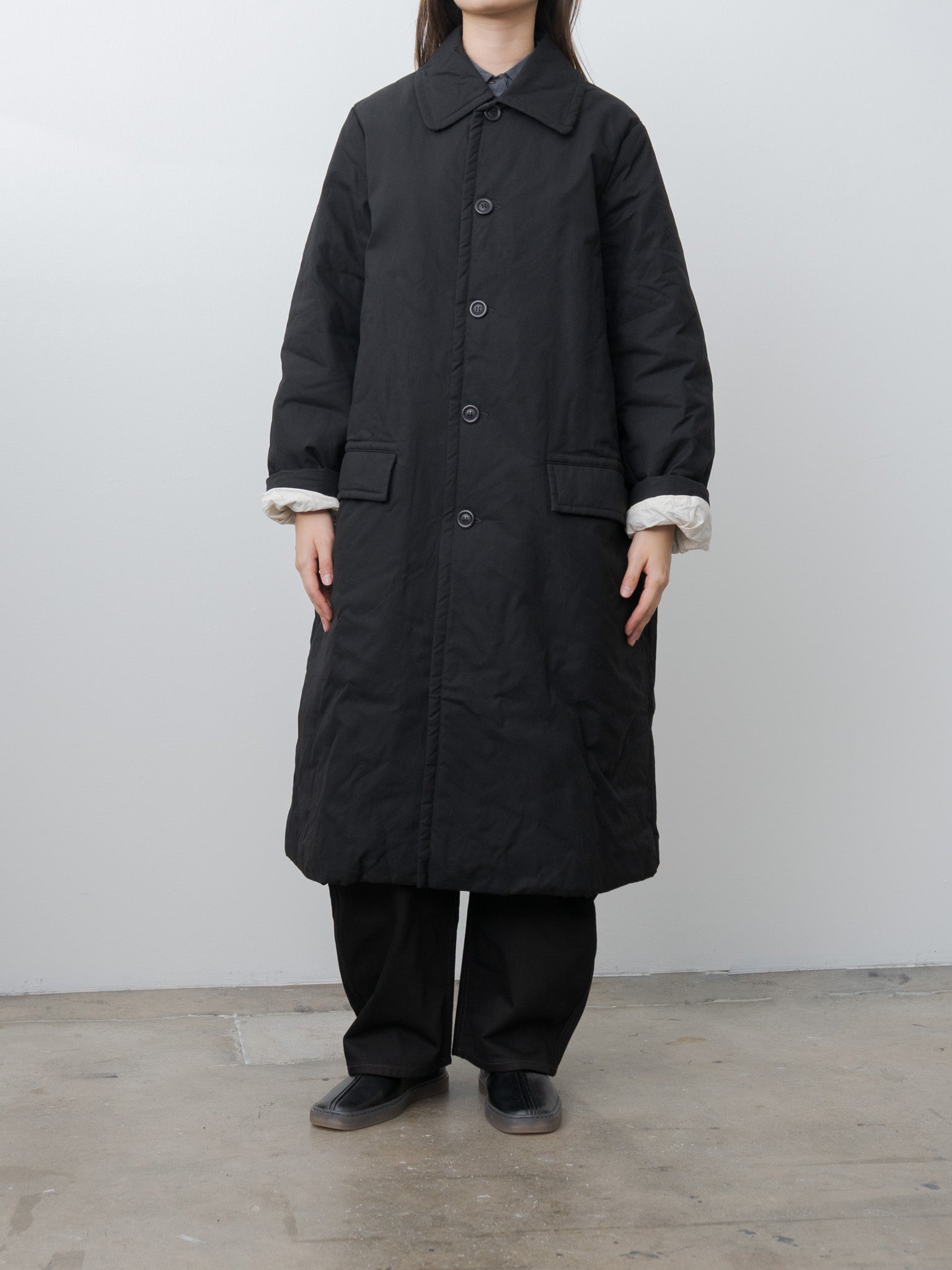 Namu Shop - Casey Casey Milu Coat H WAX - Black