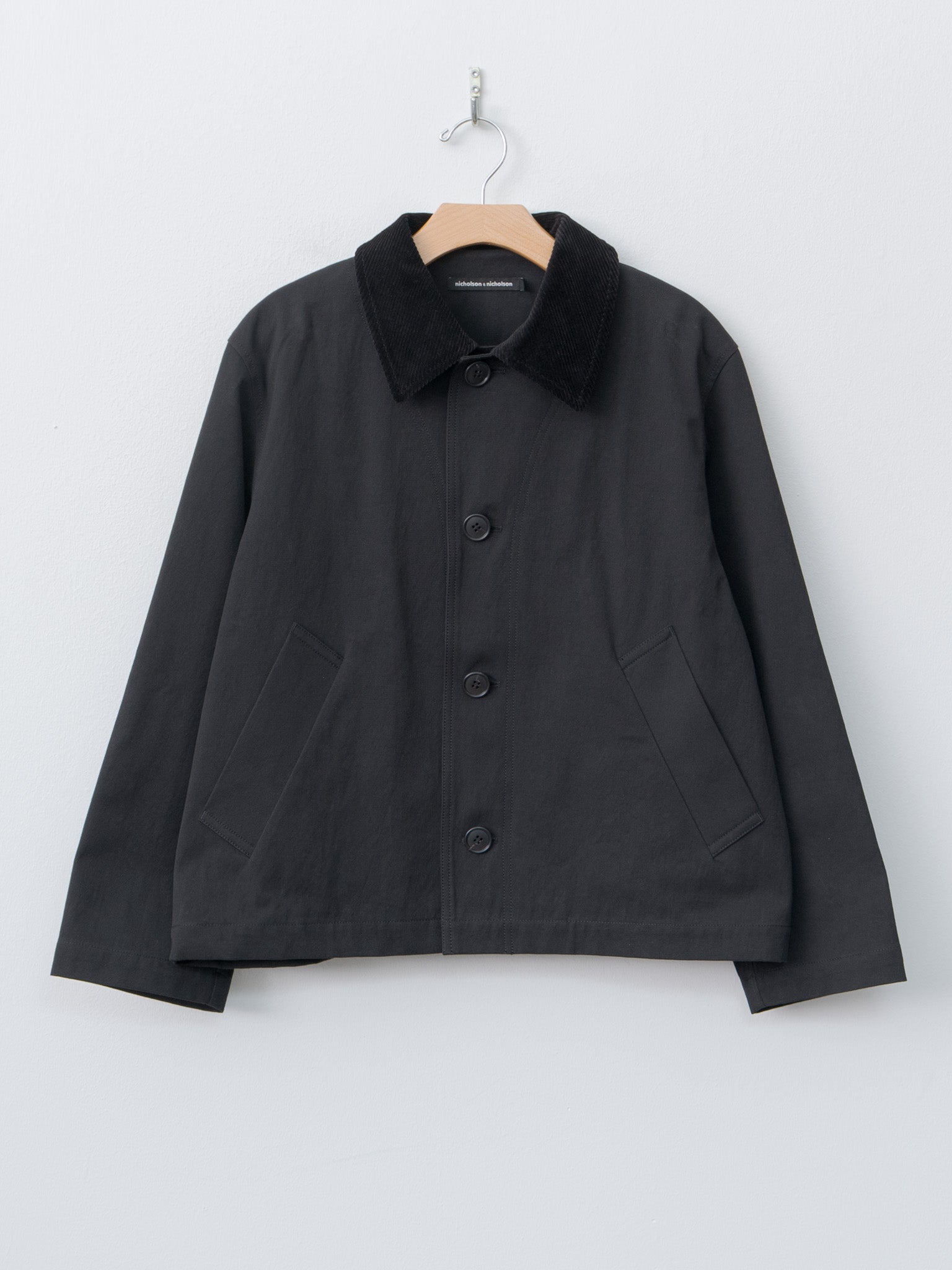 Namu Shop - Nicholson & Nicholson ROMEO-CHINO Jacket - Black